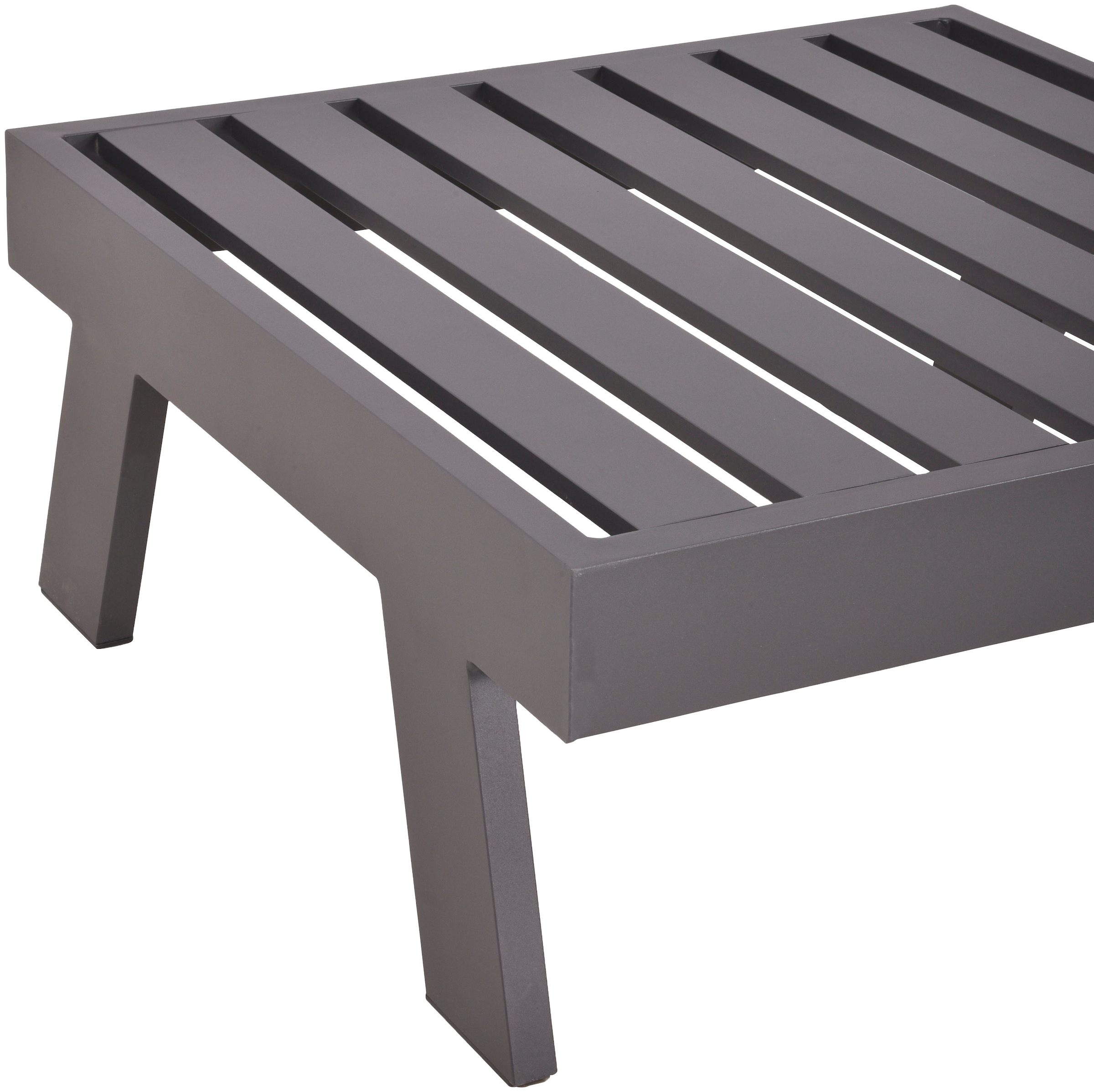 Garden Pleasure Gartenlounge-Set »DONNA«, (1x Eckbank, 1 Tisch/Hocker), inkl. Auflagen