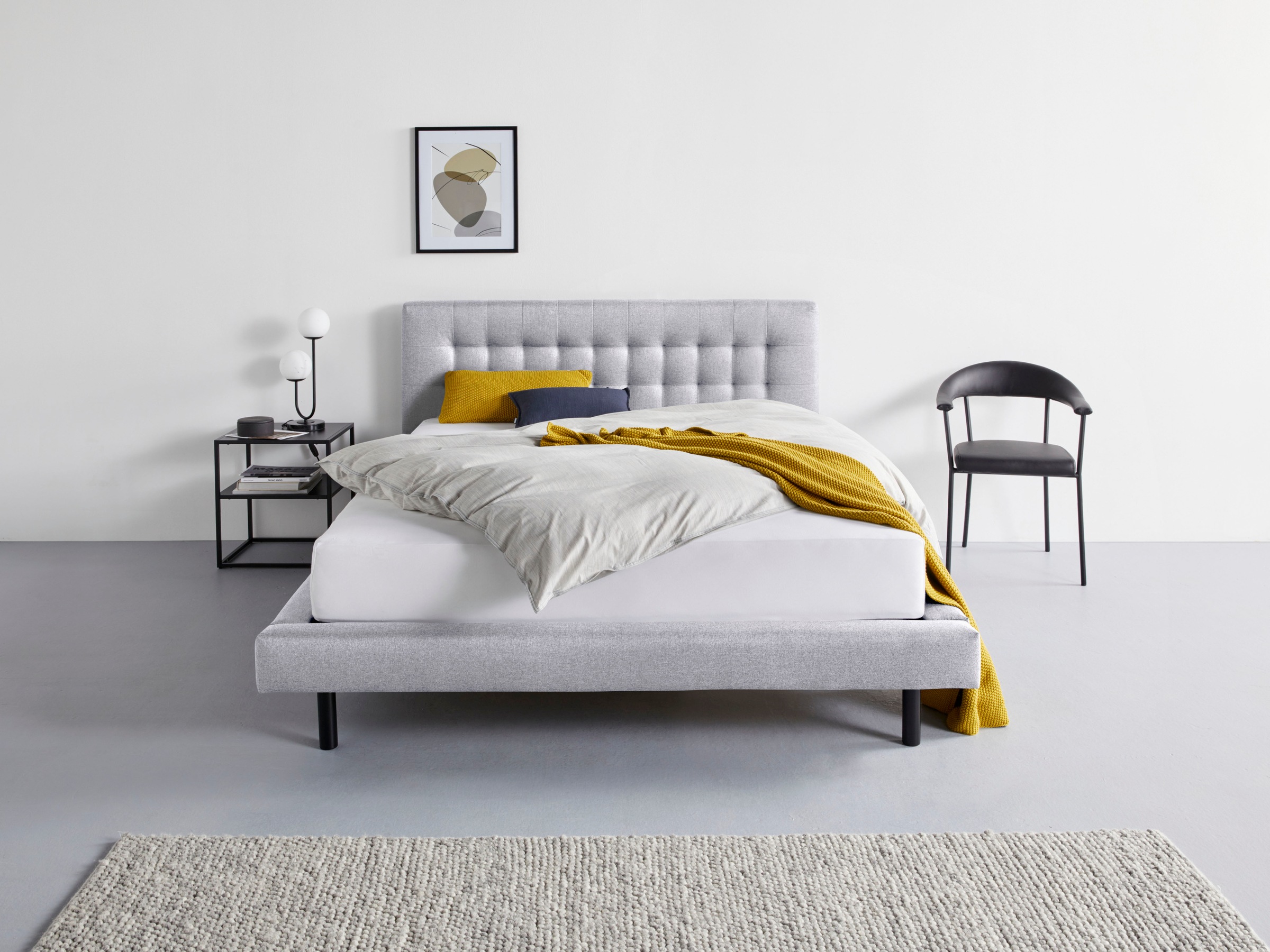 andas Polsterbett »Tobjörn«, Mit breitem Futon-Rahmen