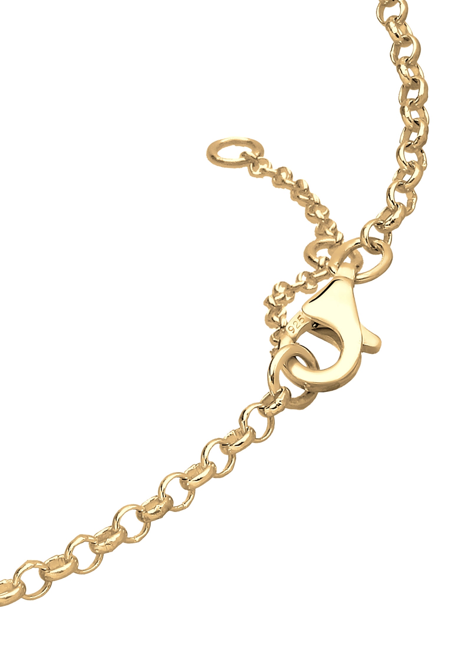 Elli Armkette »Armband Armkette Kugel Kristalle 925 Silber«