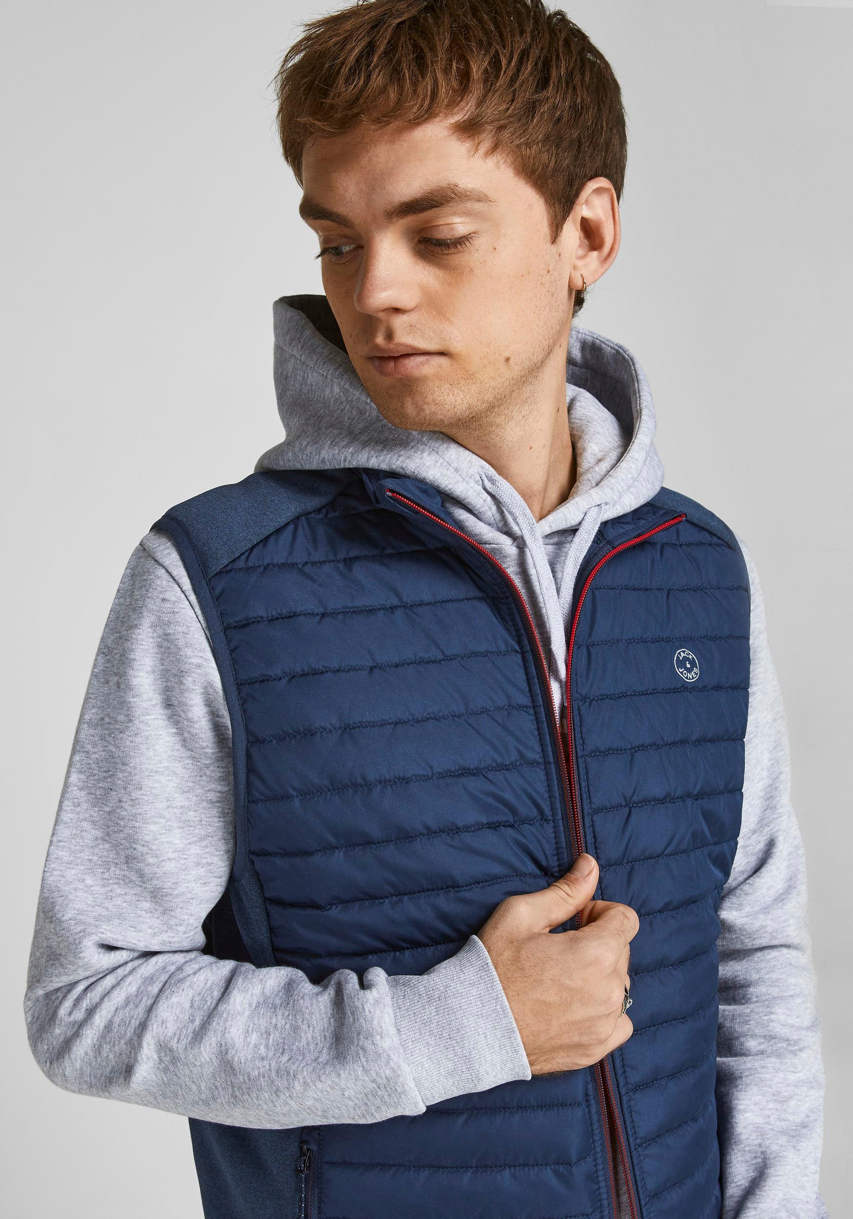 Jack & Jones Steppweste »MULTI BODYWARMER COLLAR«