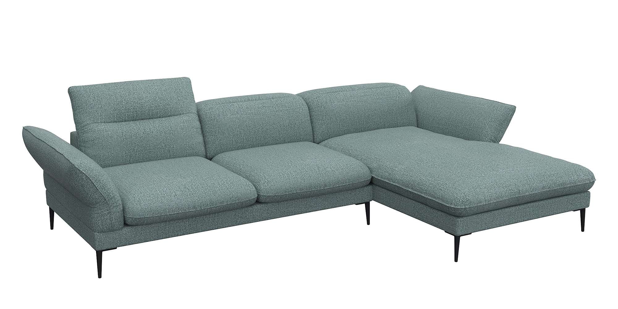 Ecksofa »Salino, Funktionssofa mit Recamiere, Relaxsofa, Ecksofa«, Sofa mit Arm- und...