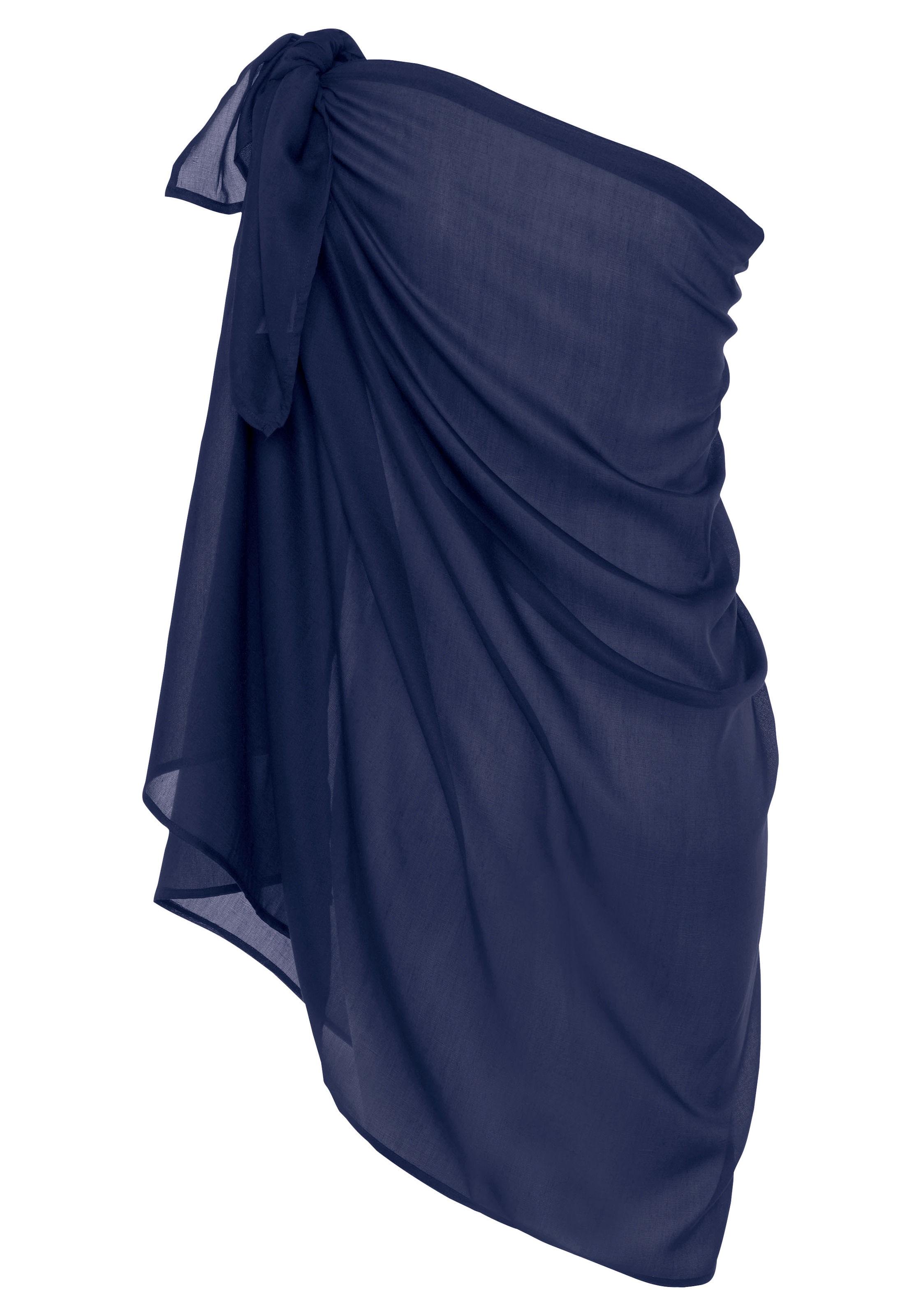 LASCANA Strandrock aus weichem, leicht transparentem Stoff