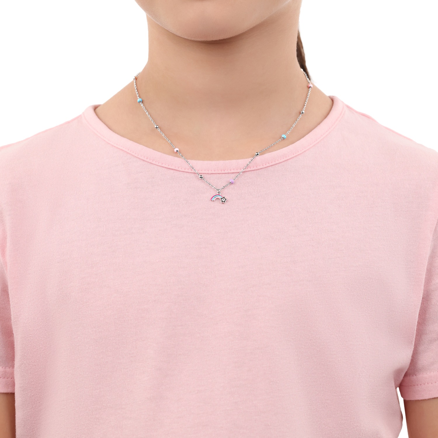 Prinzessin Lillifee Kette mit Anhänger »Sternschnuppe-Motiv« mit Zirkonia (synth.)