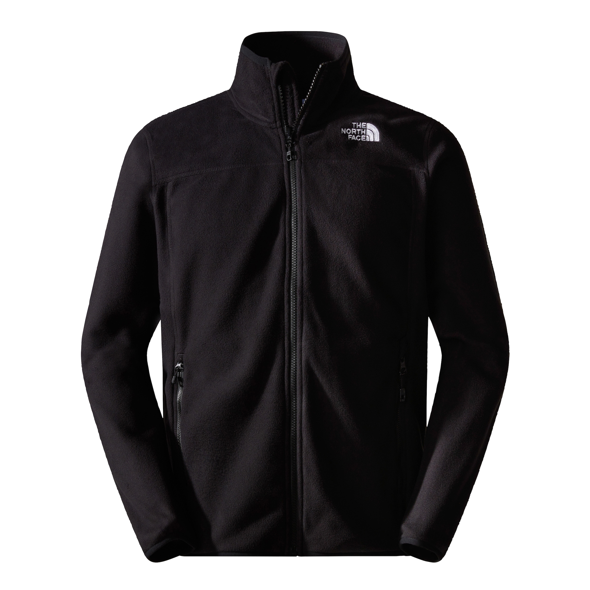 The North Face Fleecejacke »M 100 GLACIER FULL ZIP - EU«, (1 St.), aus weichem, gebürstetem Mikrofaser-Fleece