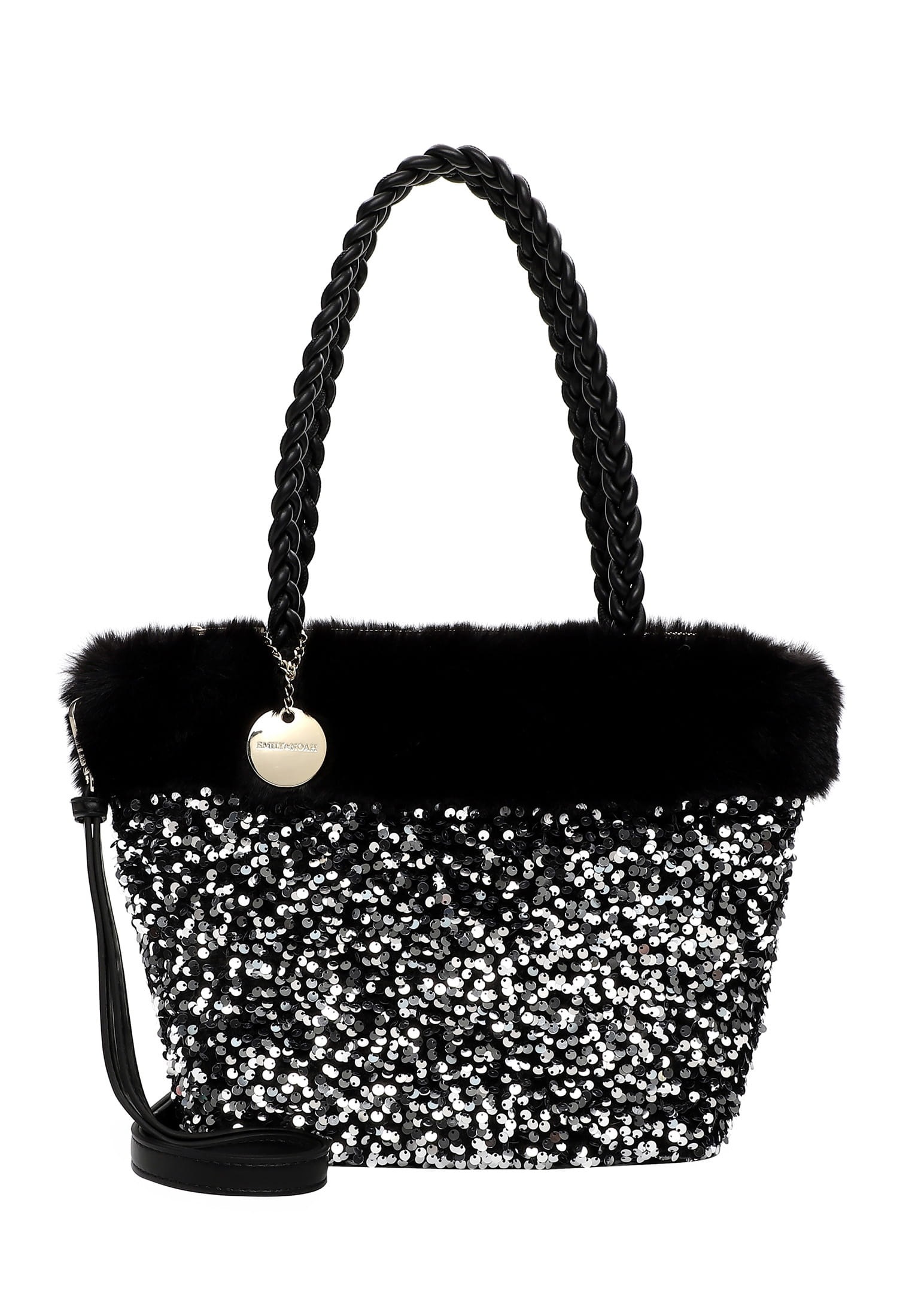 EMILY & NOAH, Damen, Shopper »Shopper E&N Hara«, silver 830, silver 830, Feinsynthetik in schönem Design