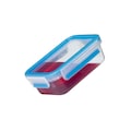Emsa Frischhaltedose »Clip & Close«, (Set, 9 tlg.), 515481, spülmaschinenfest, hygienisch, 100 % dicht, auslaufsicher, unbedenklich, gefriergeeignet, Blau