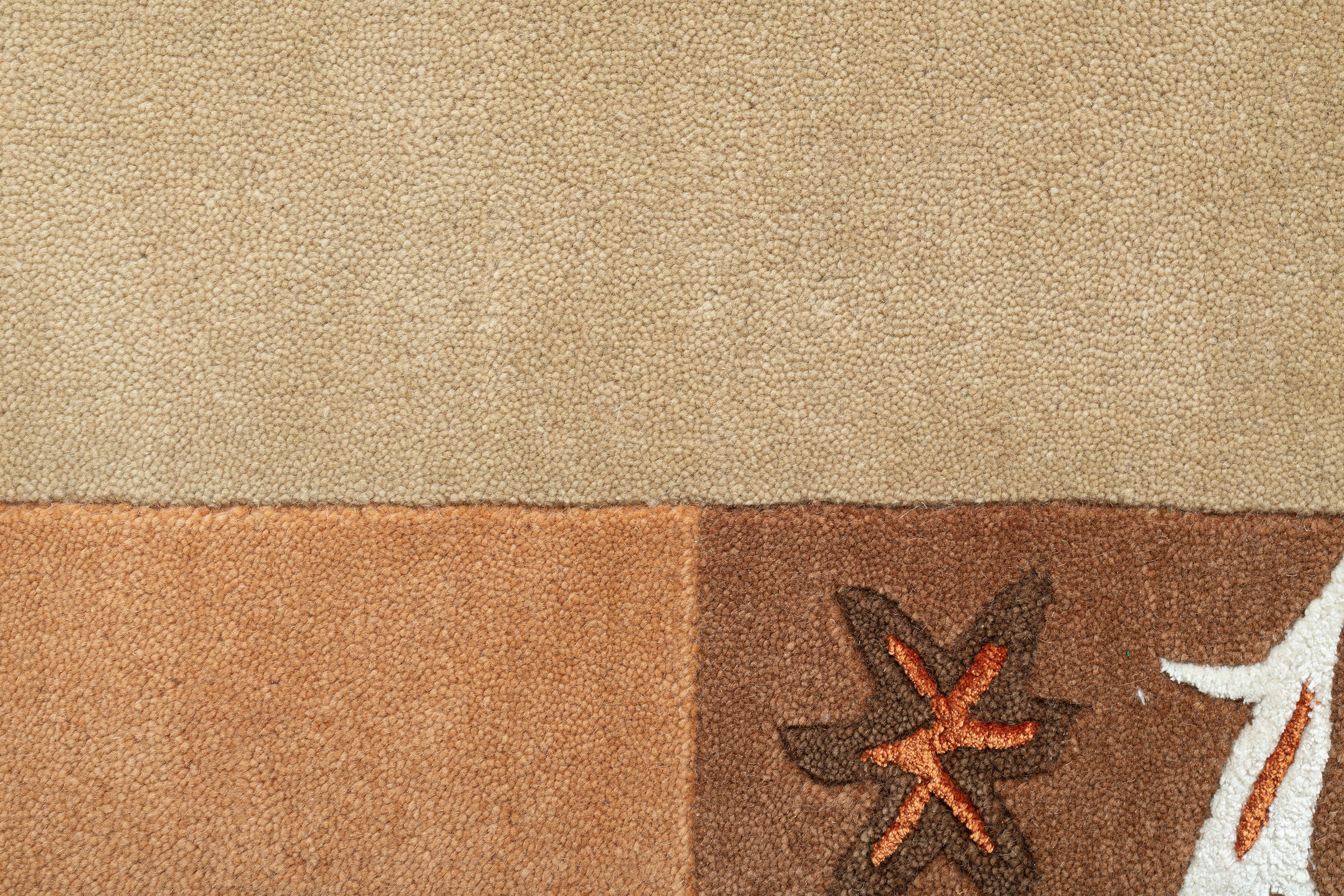 THEKO Wollteppich »Royal Ganges« rechteckig 13 mm Höhe 95% Wolle, mit Bordüre, ideal im Wohnzimmer & Schlafzimmer