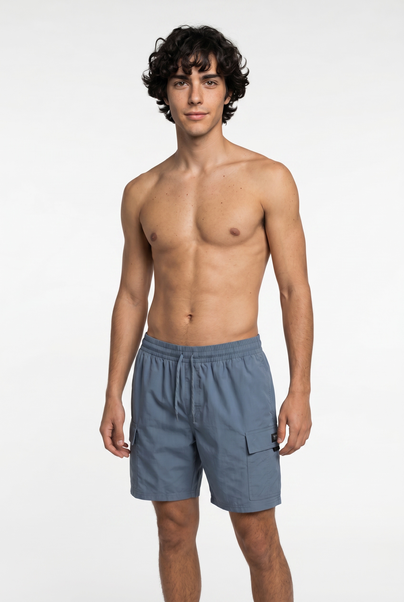 Vans Badeshorts »PRIMARYCARGOLOOSEELASTICBOARDSHORT« aus Baumwolle und Polyester, lässige Passform