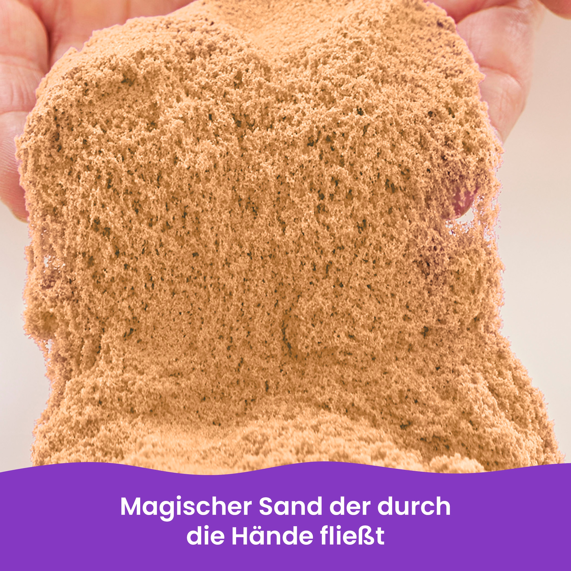 Spin Master Kreativset »Kinetic Sand - Braun 2,5 kg«