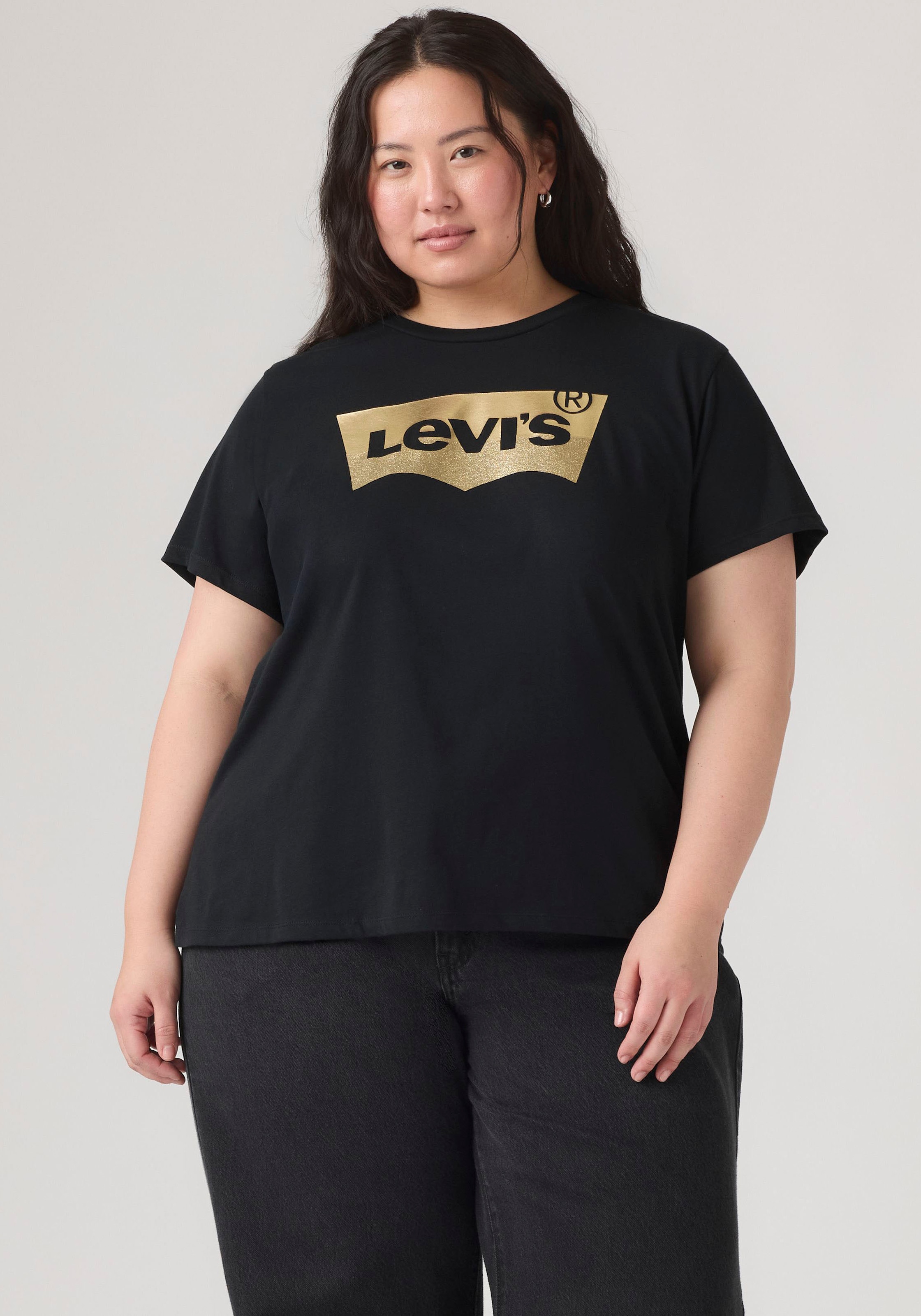Levi's® Plus T-Shirt »PERFECT TEE« Figurumspielende Passform