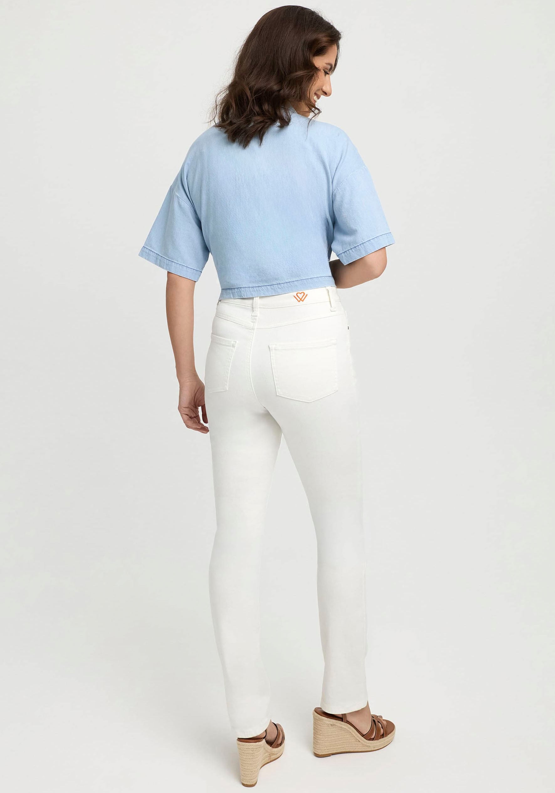 wonderjeans High-waist-Jeans, passt perfekt
