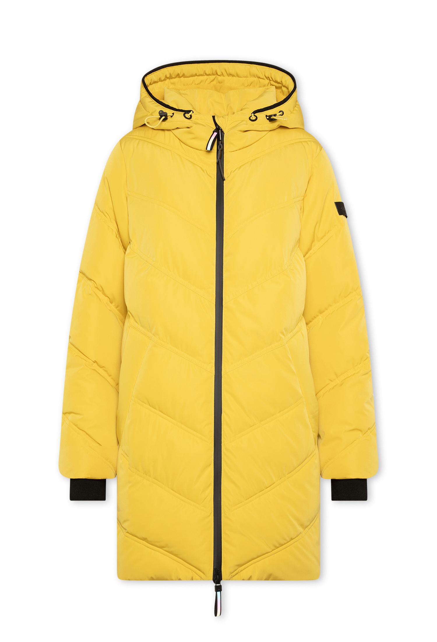 MANISA Steppmantel mit Reißverschluss an Seite