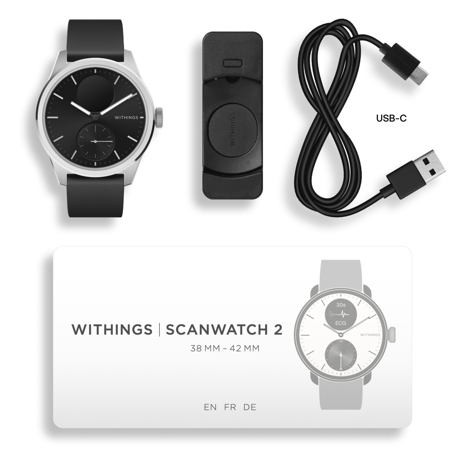 »ScanWatch online | (42 bestellen Withings UNIVERSAL 2 mm)« Smartwatch