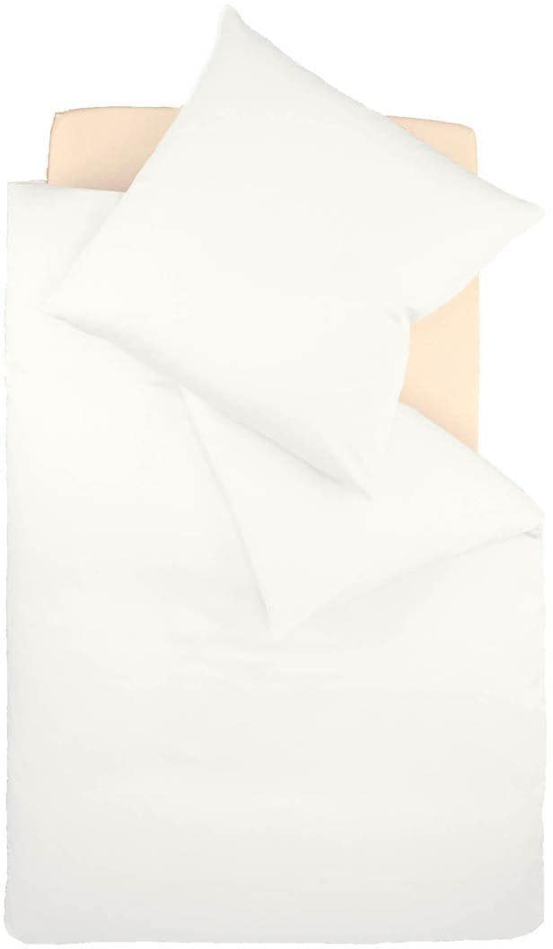 fleuresse Bettwäsche »Colours in 135x200, 155x220 oder 200x200 cm«, Bettwäsche aus 100% Baumwolle, uni, mit Reißverschluss