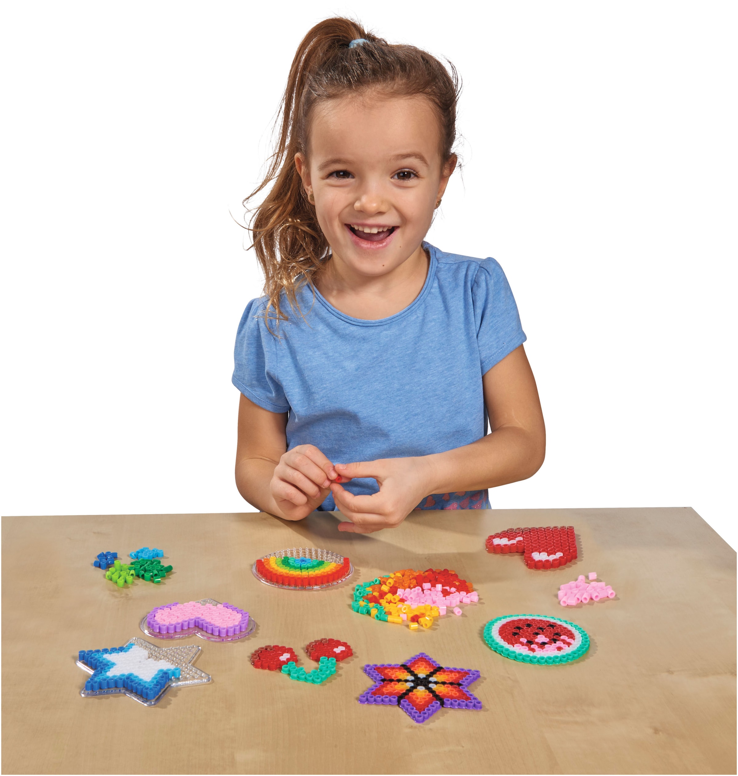 SIMBA Kreativset »Art und Fun, Bügelperlenstick mit 5000 Perlen«