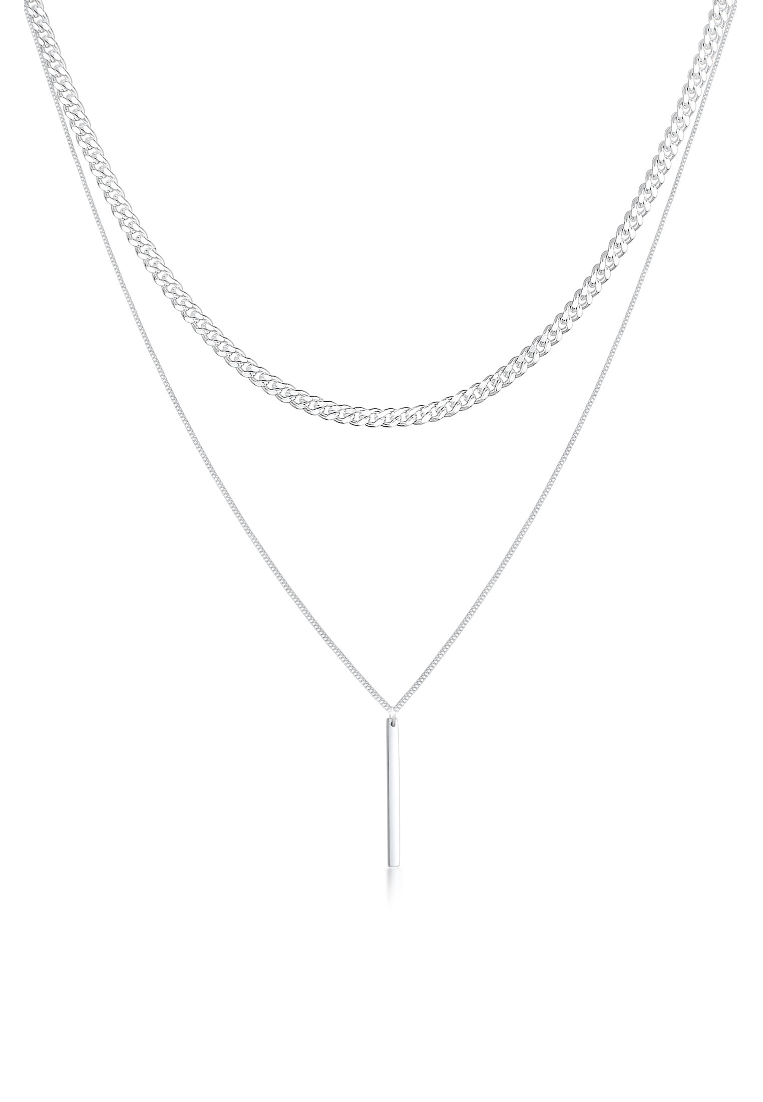 Elli Premium Silberkette »Halskette Halskette Layer 925 Sterling Silver«