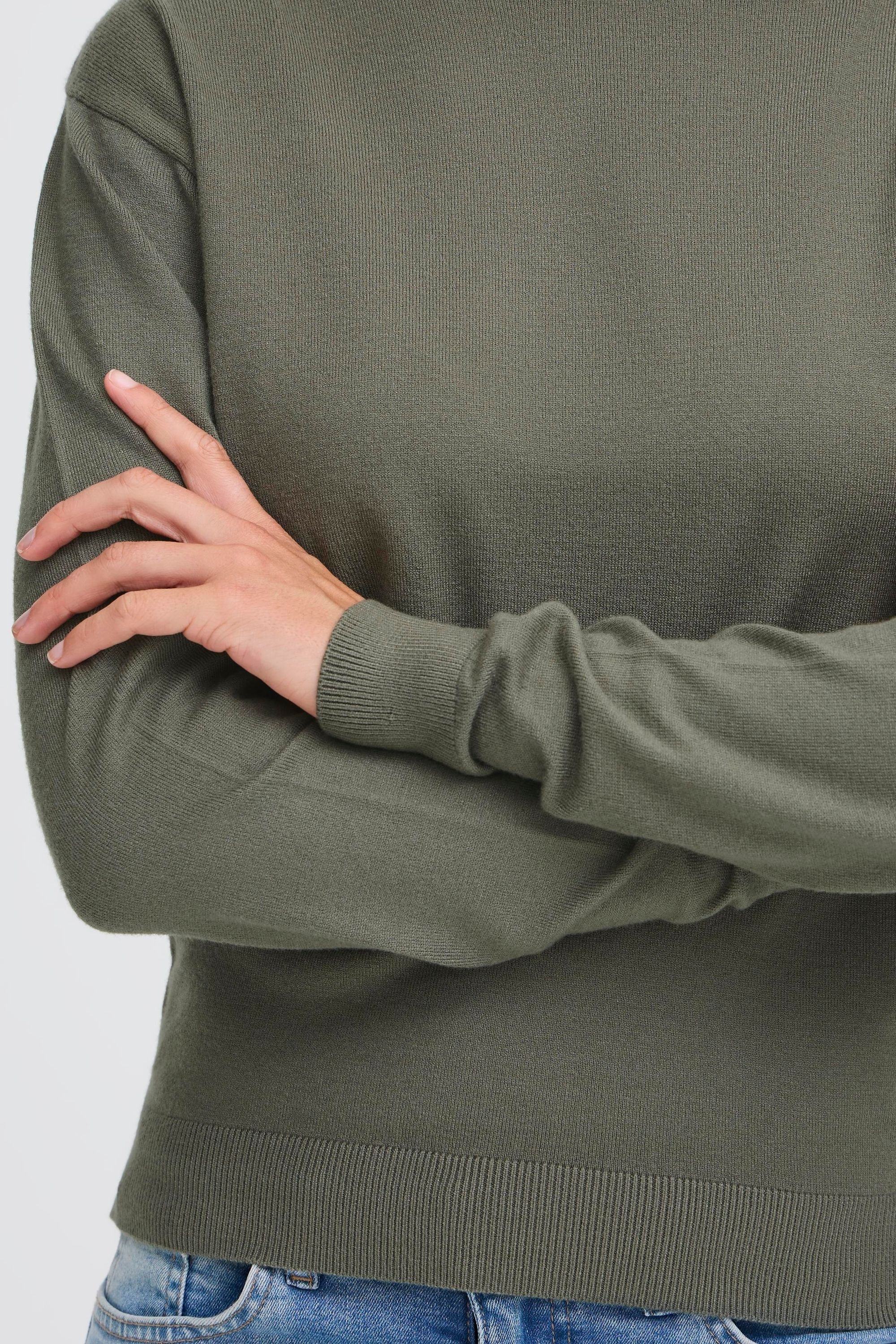 OXMO Strickfleece-Pullover »Strickpullover OXScanny«