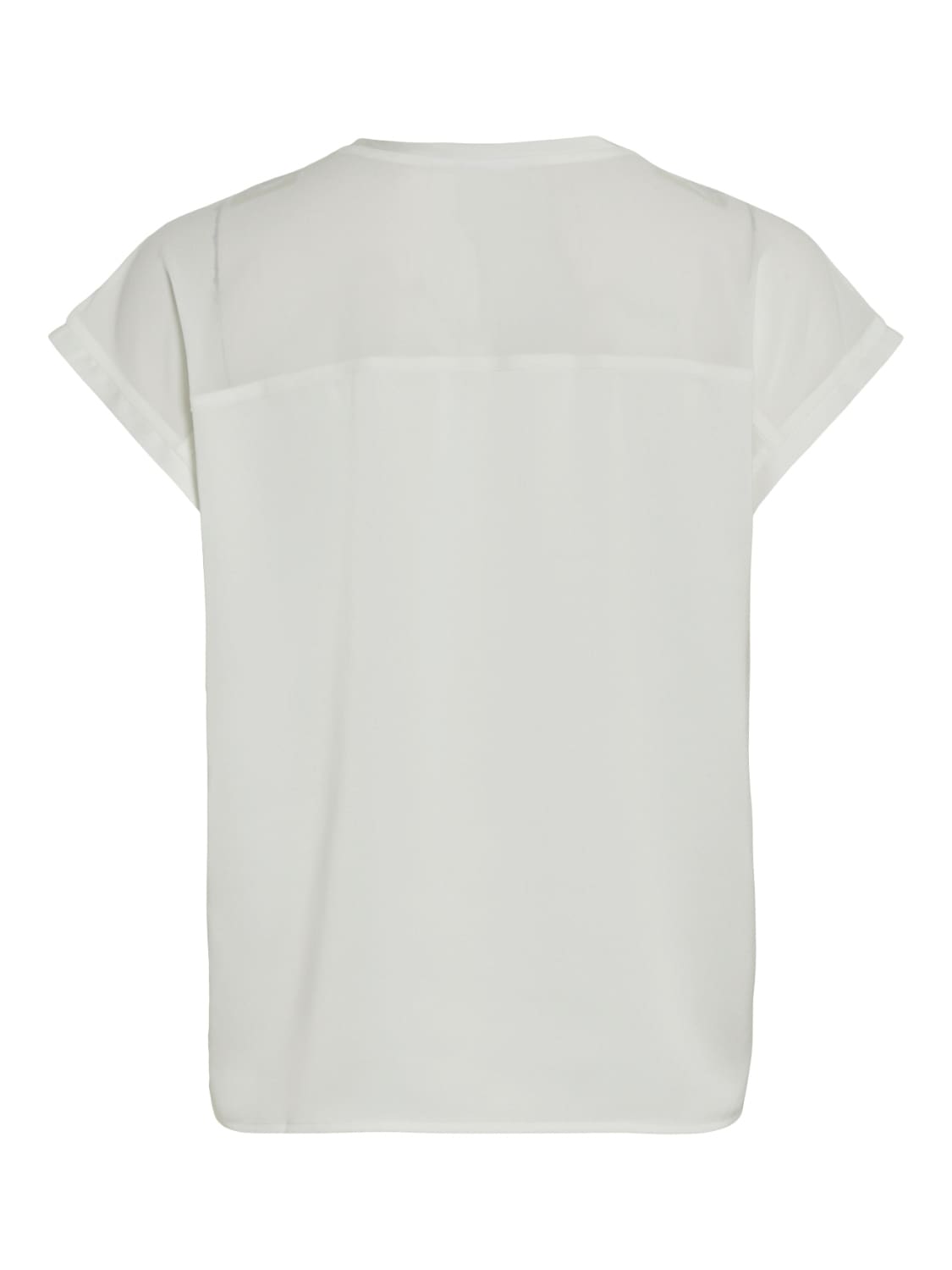 Vila Kurzarmshirt »VIELLETTE O-NECK S/S MESH TOP - NOOS«