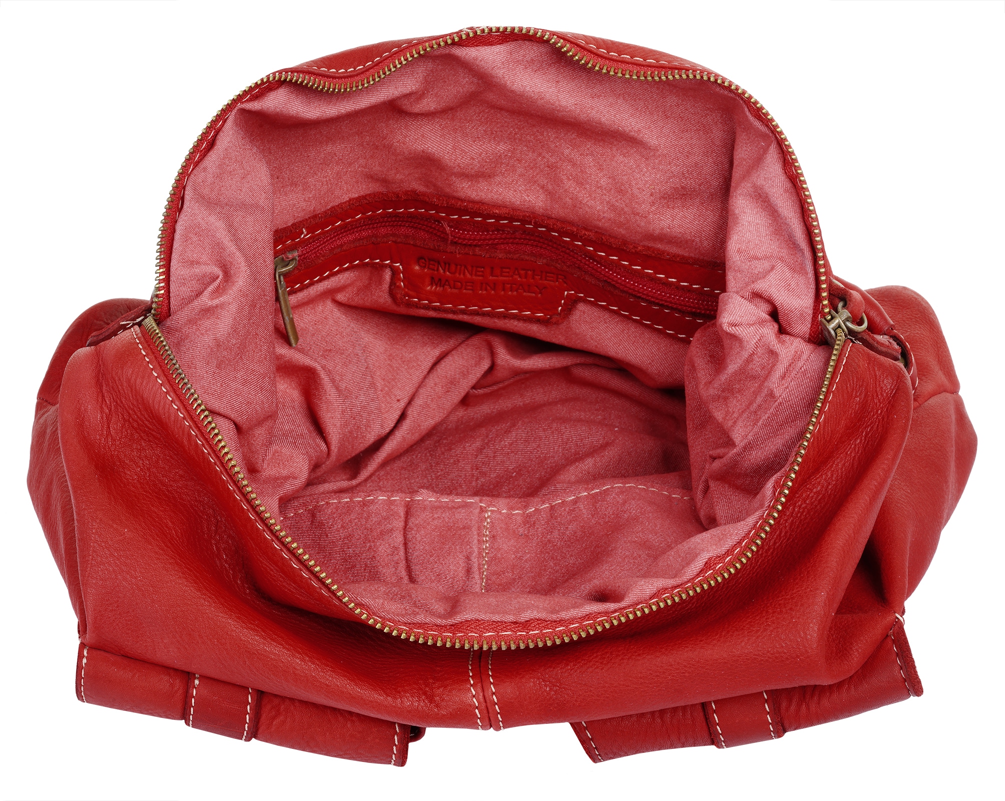 Cluty Shopper echt Leder, Made in Italy