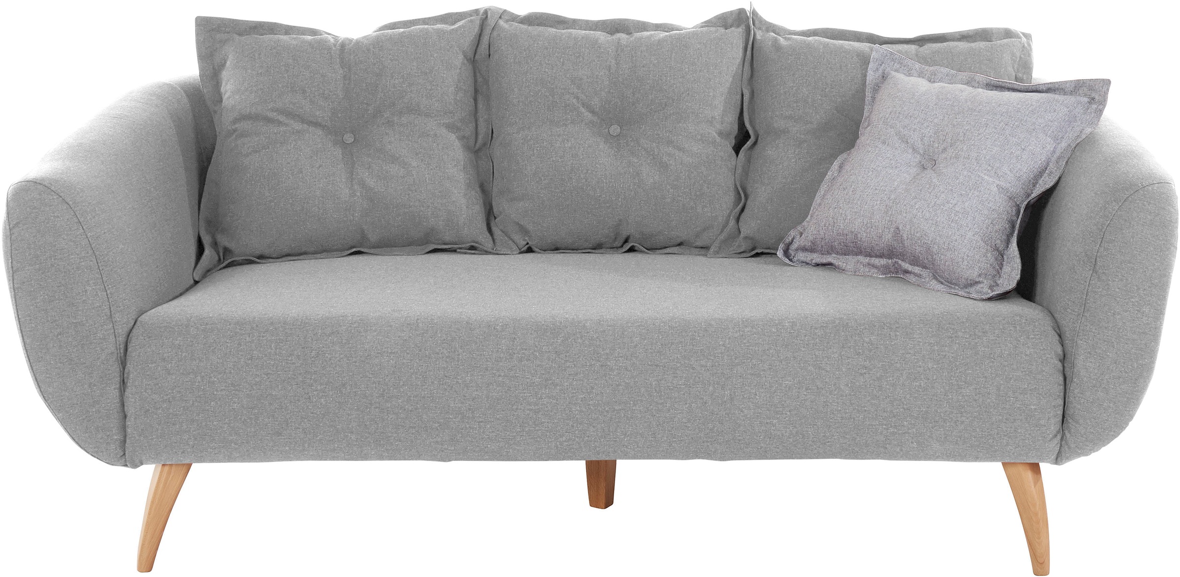 Home affaire 2,5-Sitzer »Baggio modern und romantisches Design, bequem«, Zierkissen inklusive
