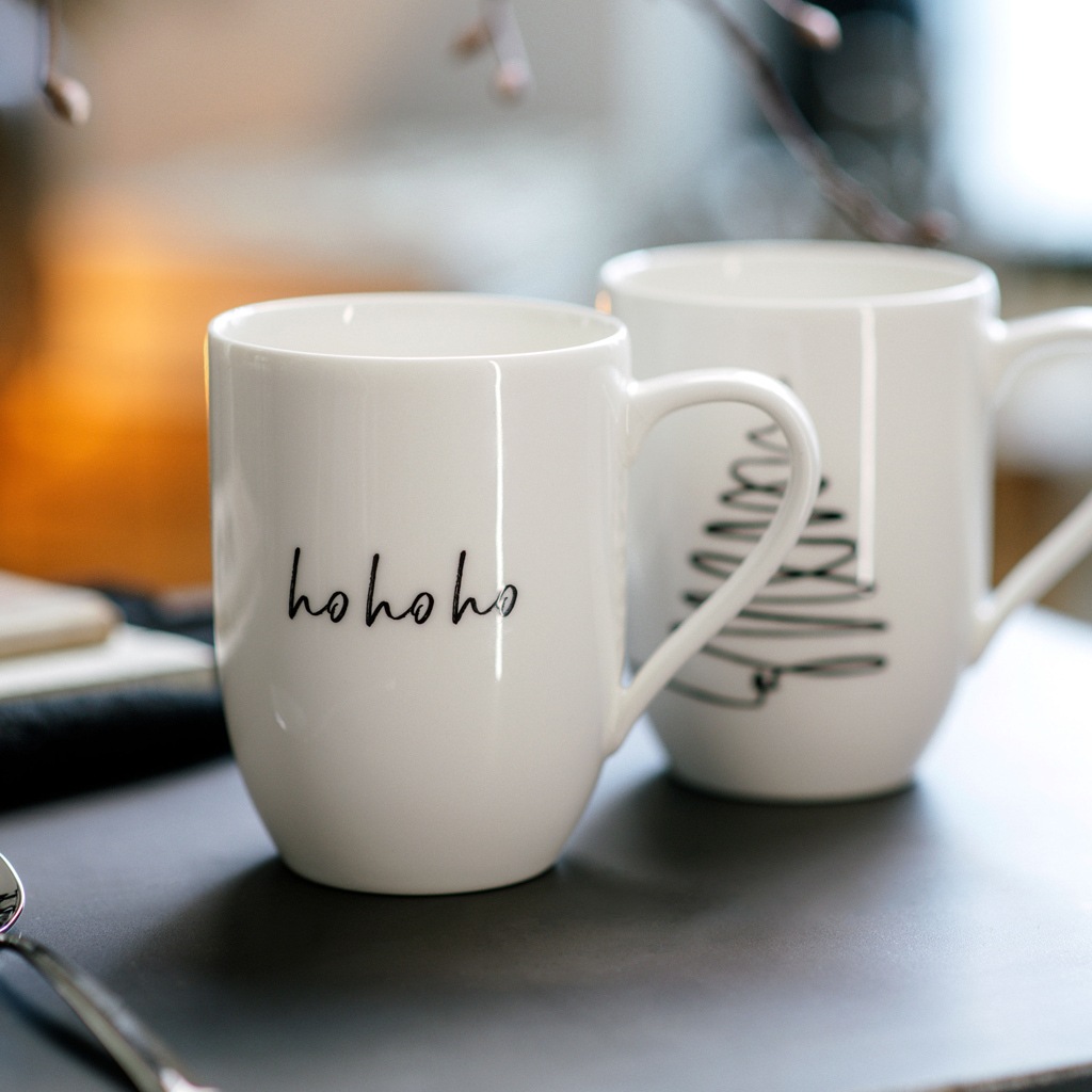 Villeroy & Boch Becher »Kaffeebecher XMAS Statement 280 ml 2er Set weiß«