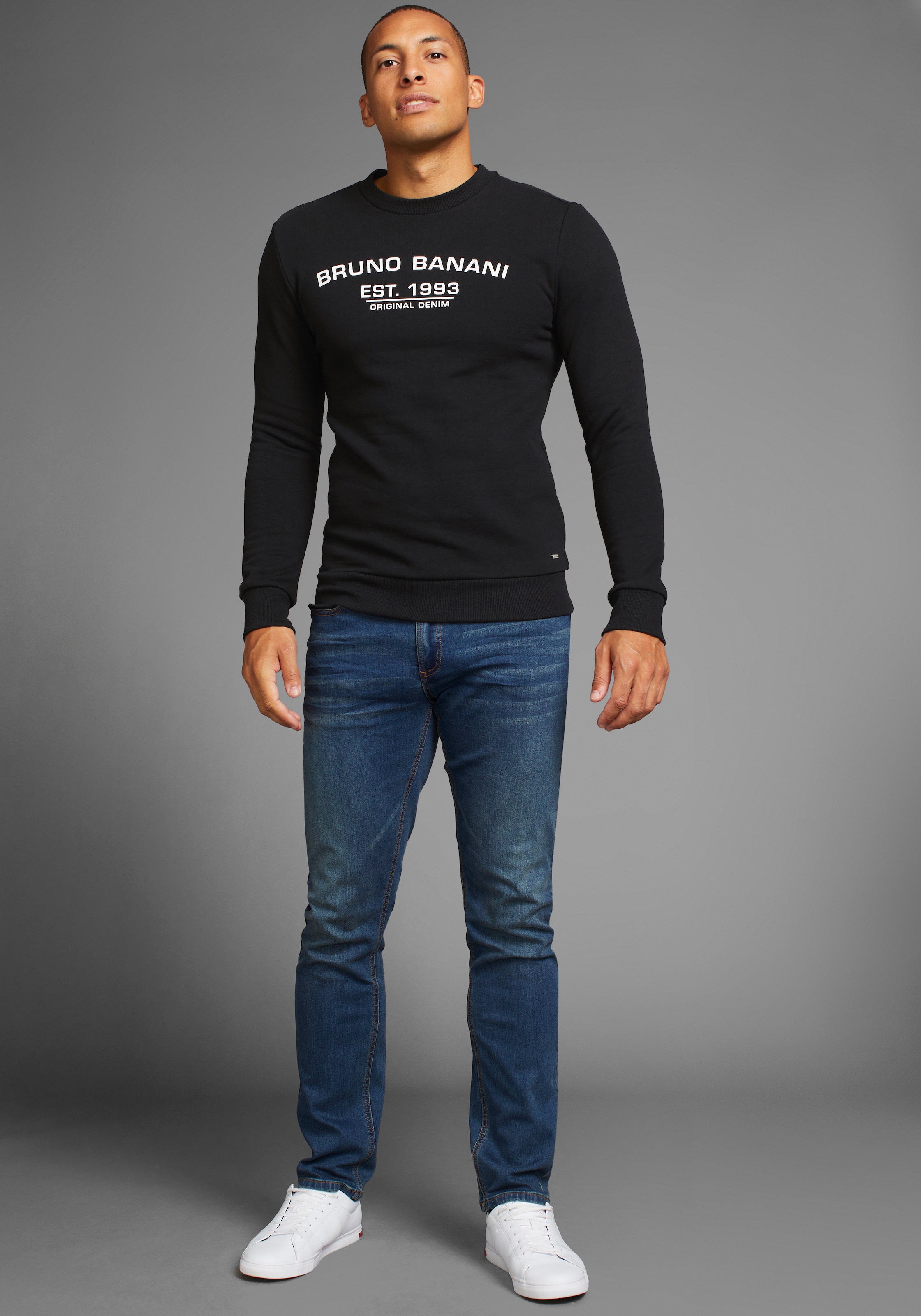 Bruno Banani Sweatshirt, mit Logoprint - NEUE KOLLEKTION