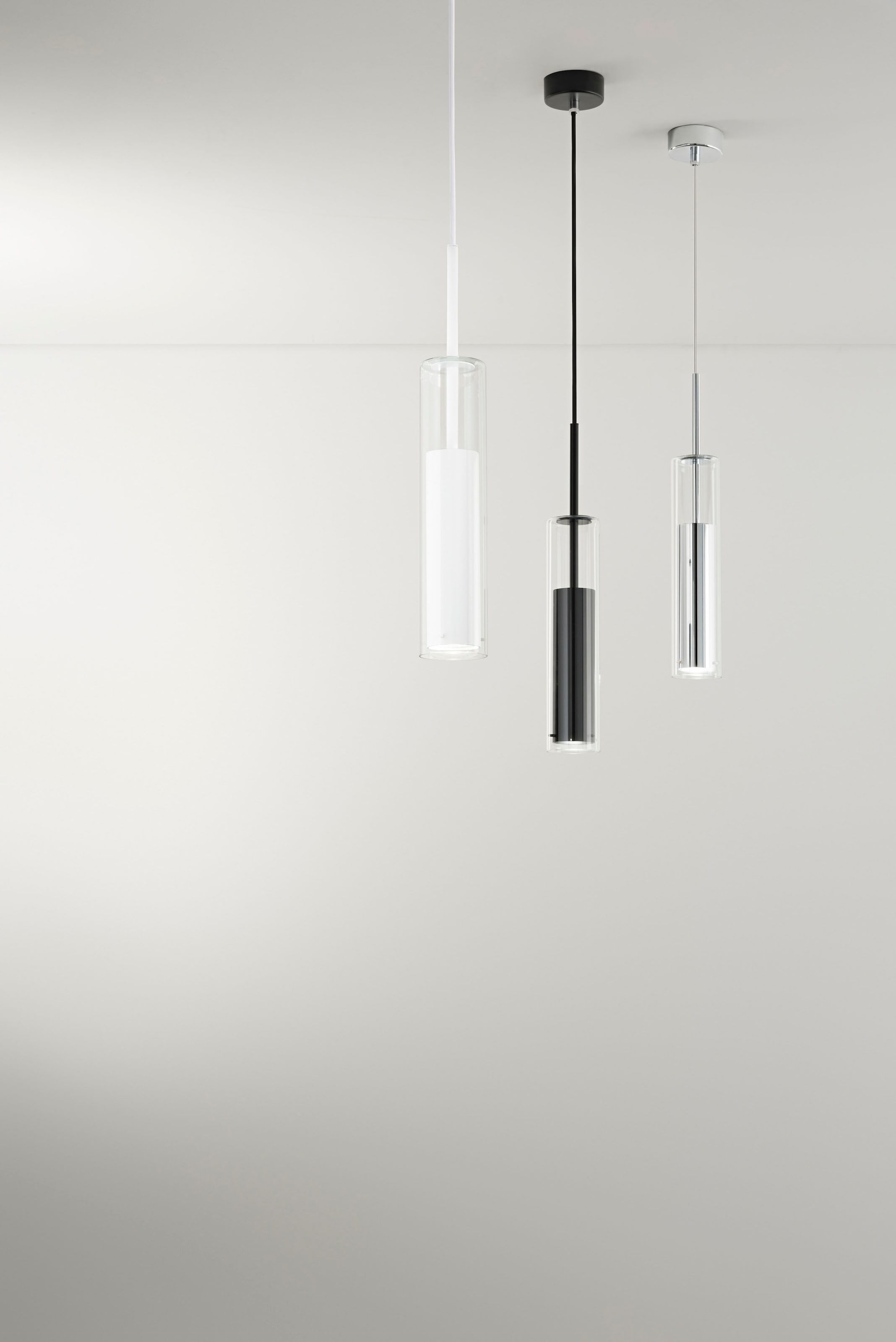 ECO-LIGHT Pendelleuchte »NERO«, Leuchtmittel GU10 | ohne Leuchtmittel