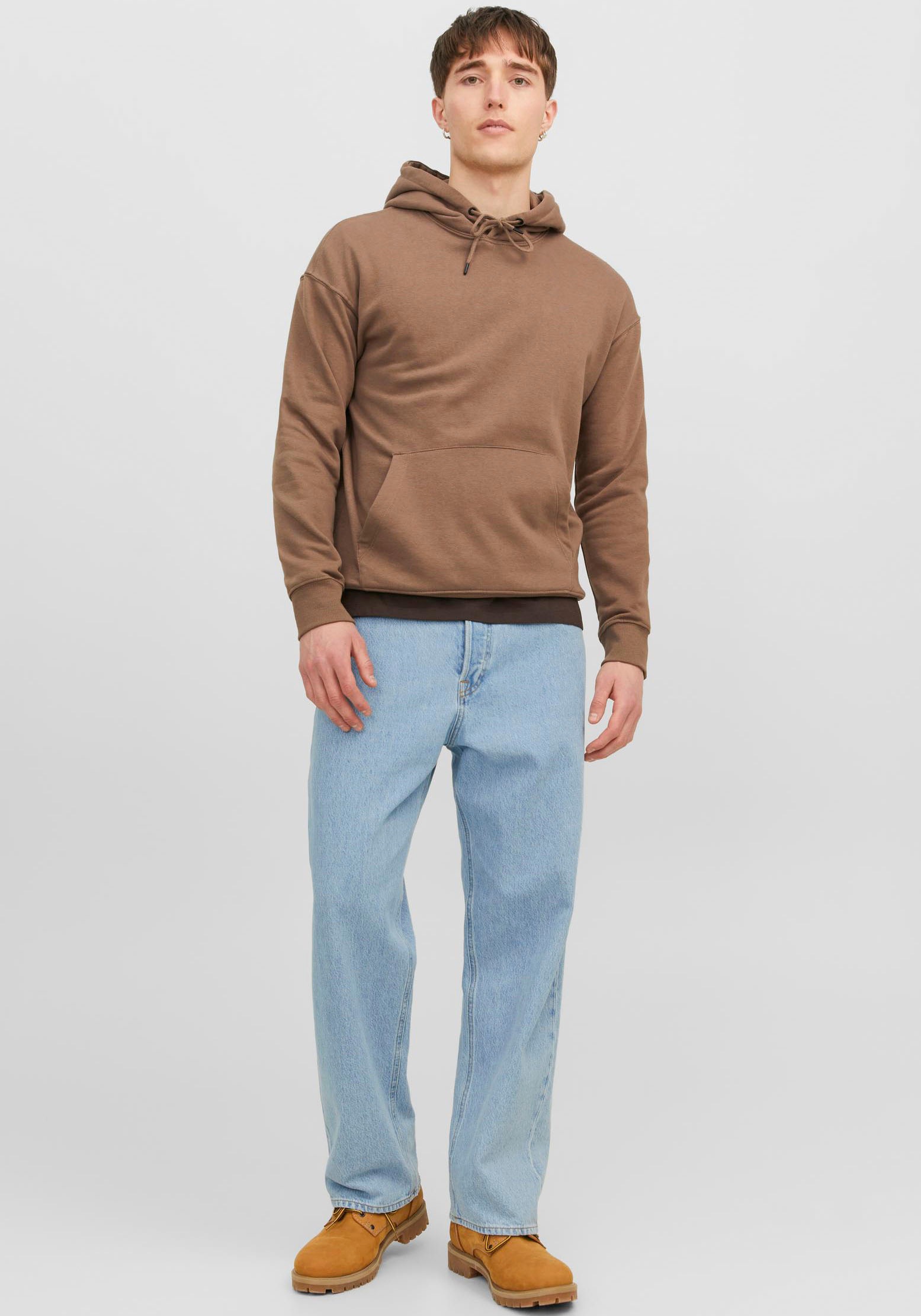 Jack & Jones Relax-fit-Jeans »JJIALEX mit cleanem Look und Taschenvielfalt«, mit Gürtelschlaufen