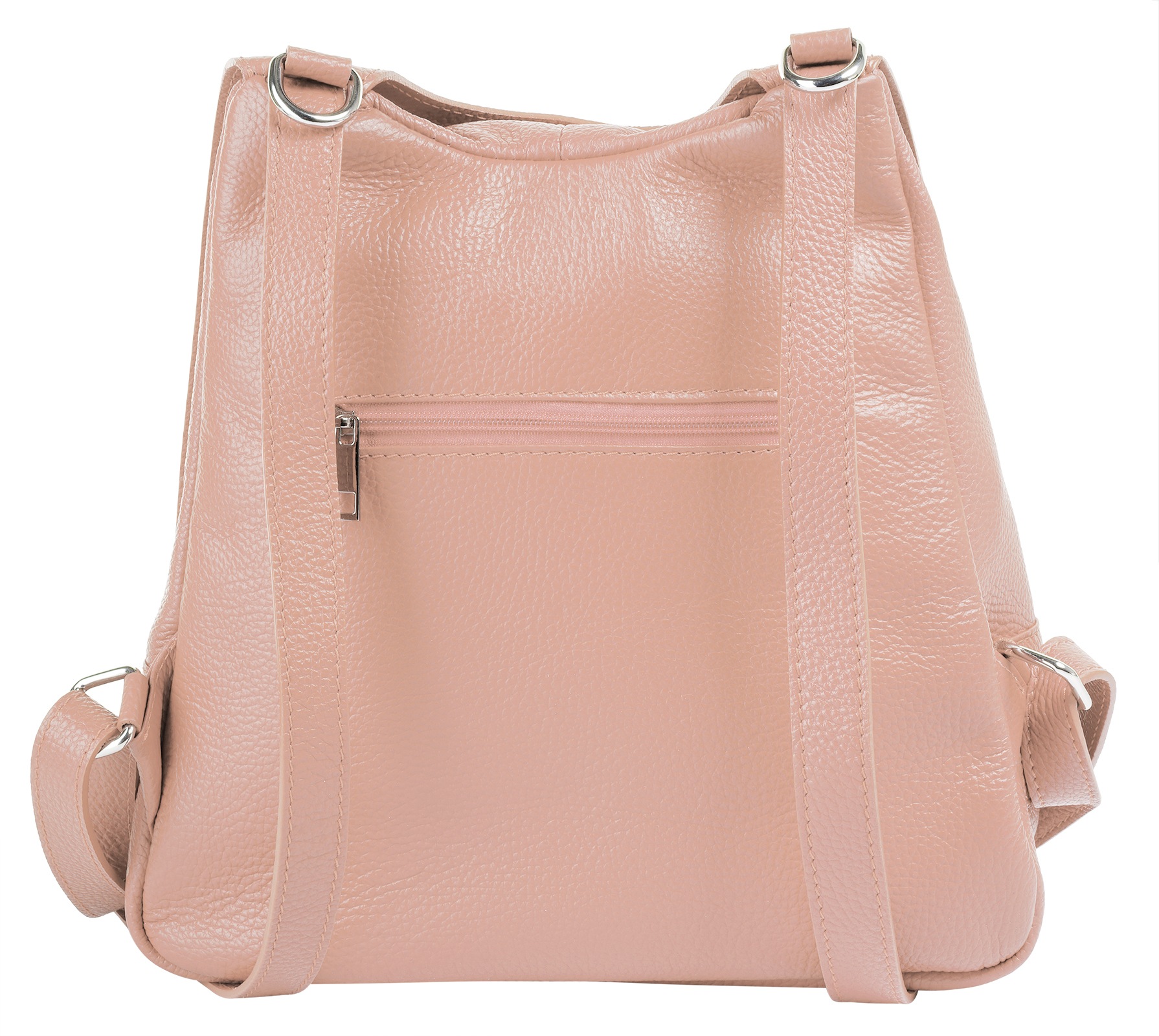 Cluty Cityrucksack, echt Leder, Made in Italy