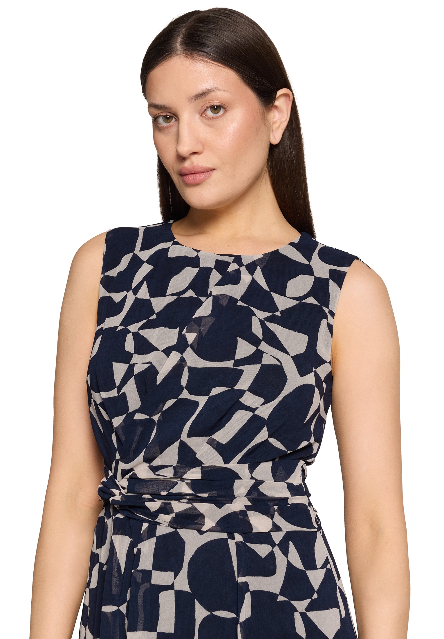 Betty&Co Chiffonkleid »Chiffonkleid ohne Arm«