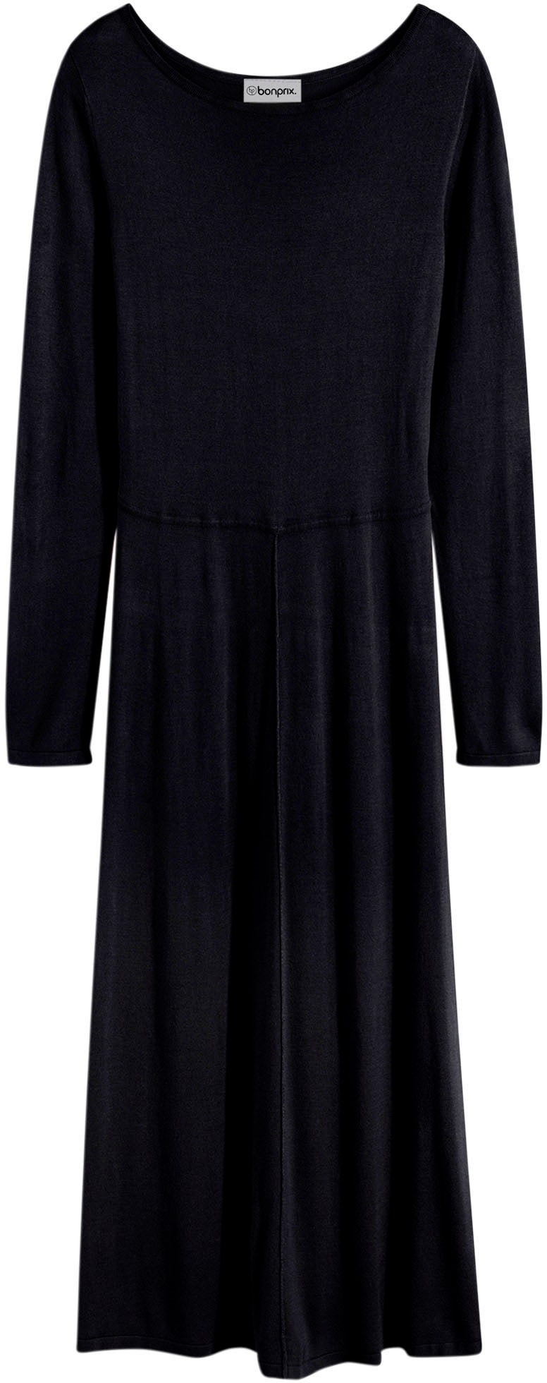 bonprix Strickkleid »Maxi-Strickkleid aus Viskose-Mix« für besondere Anlässe, aus Viskose-Mix, A-Linie Passform