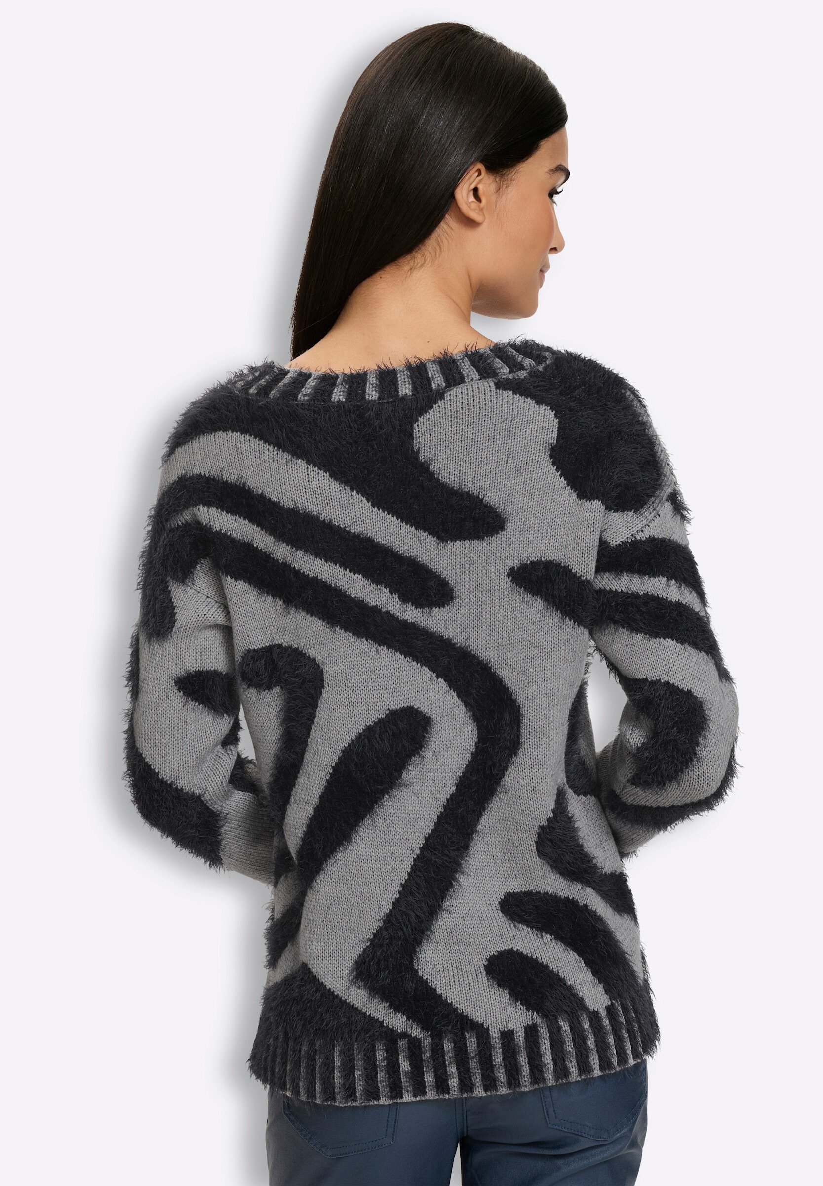 heine Strickpullover »Pullover Jacquard-Pullover«