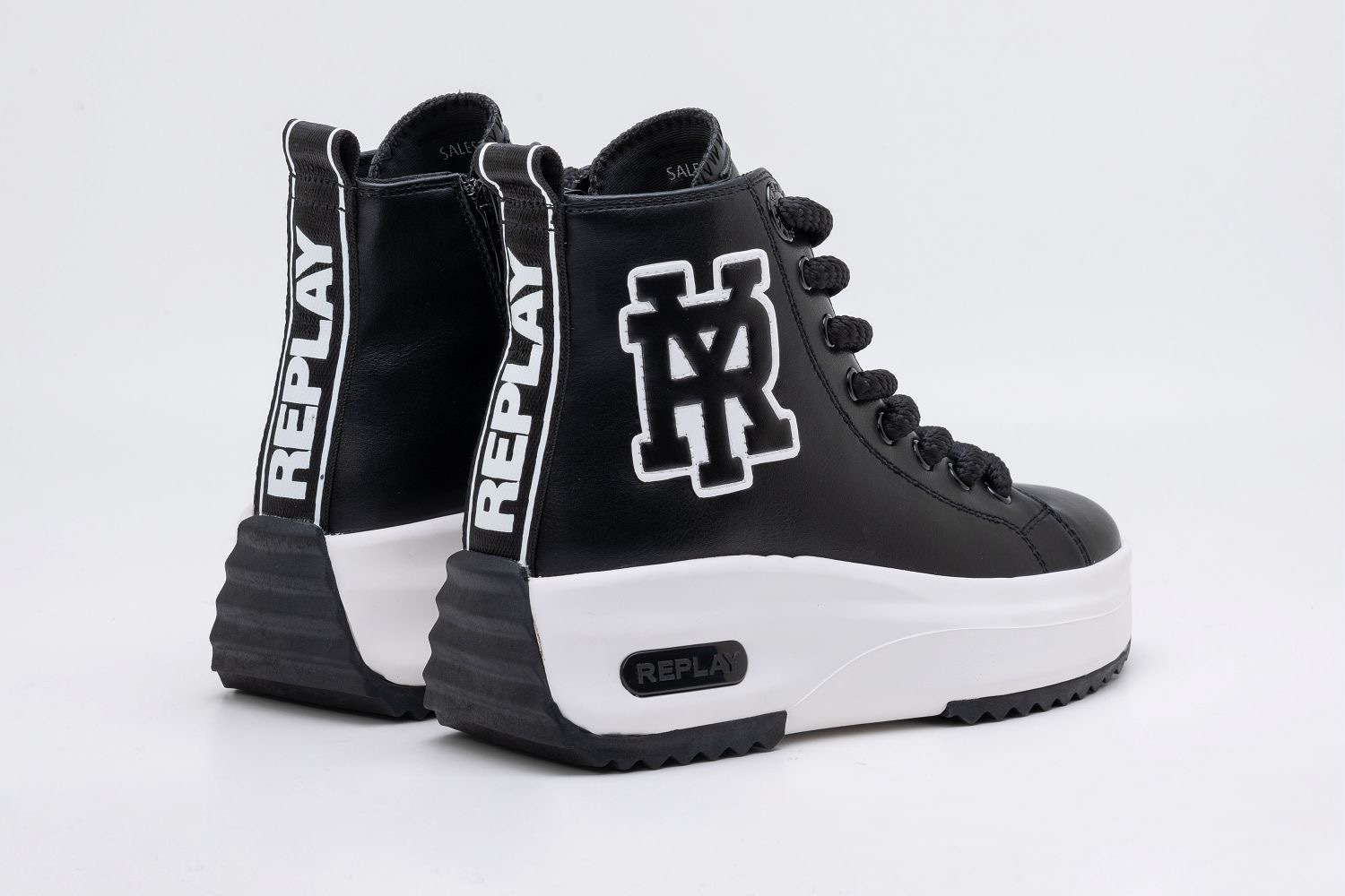 Replay Sneaker »AQUA 2 RY«, High Top Sneaker, Keilboots, mit Anziehlasche und Plateausohle