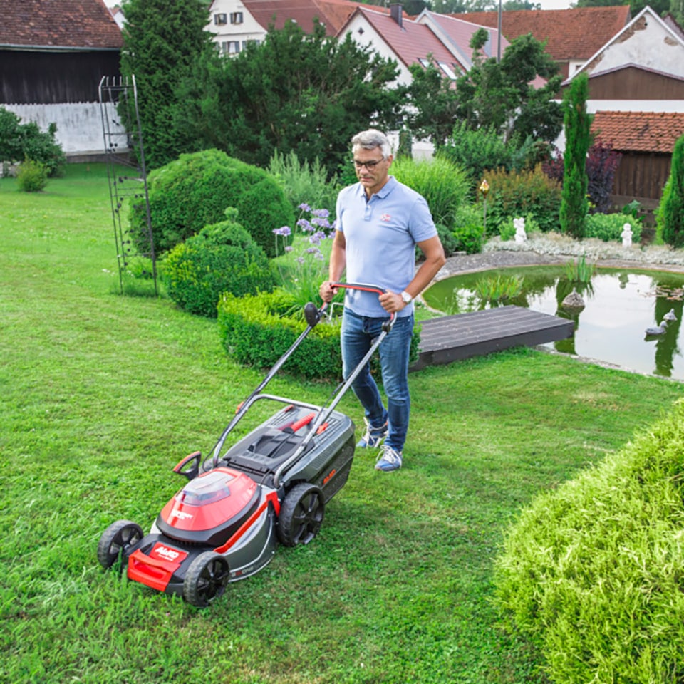 AL-KO Akkurasenmäher »Moweo 46.0 Li SP SET« mit Radantrieb, Akku und Ladegerät