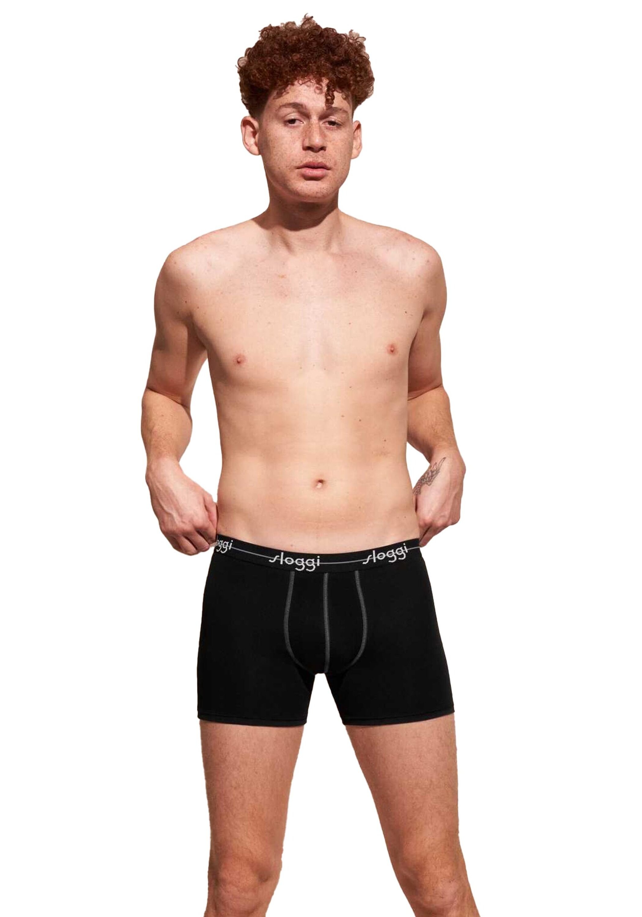 sloggi Boxershorts »Boxershort Start Short C2P box 2er Pack«