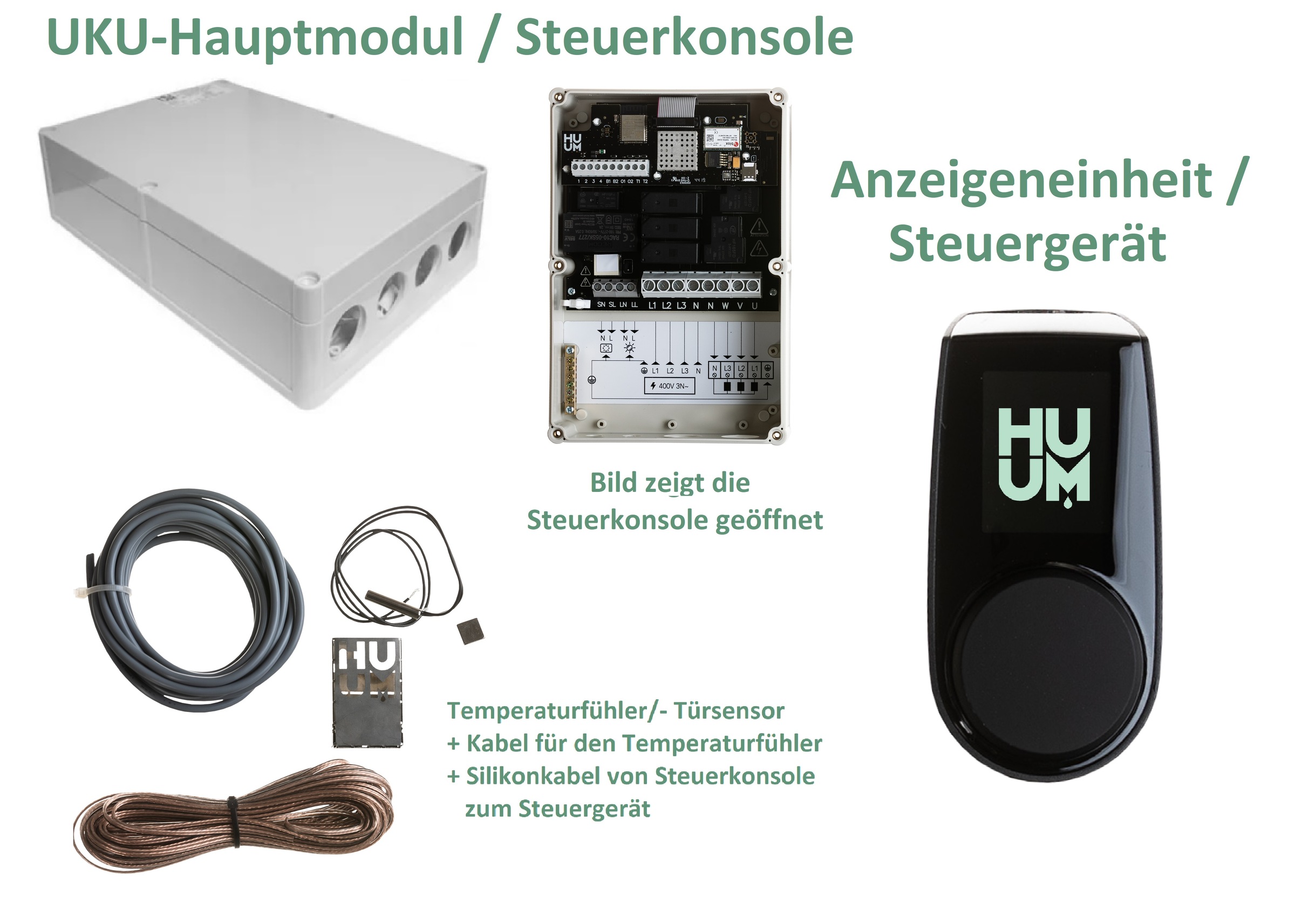 Karibu Saunaofen »für Außensteuerung 9 kW SET mit WiFi-Steuerung« mit WLAN-fähigem Steuergerät