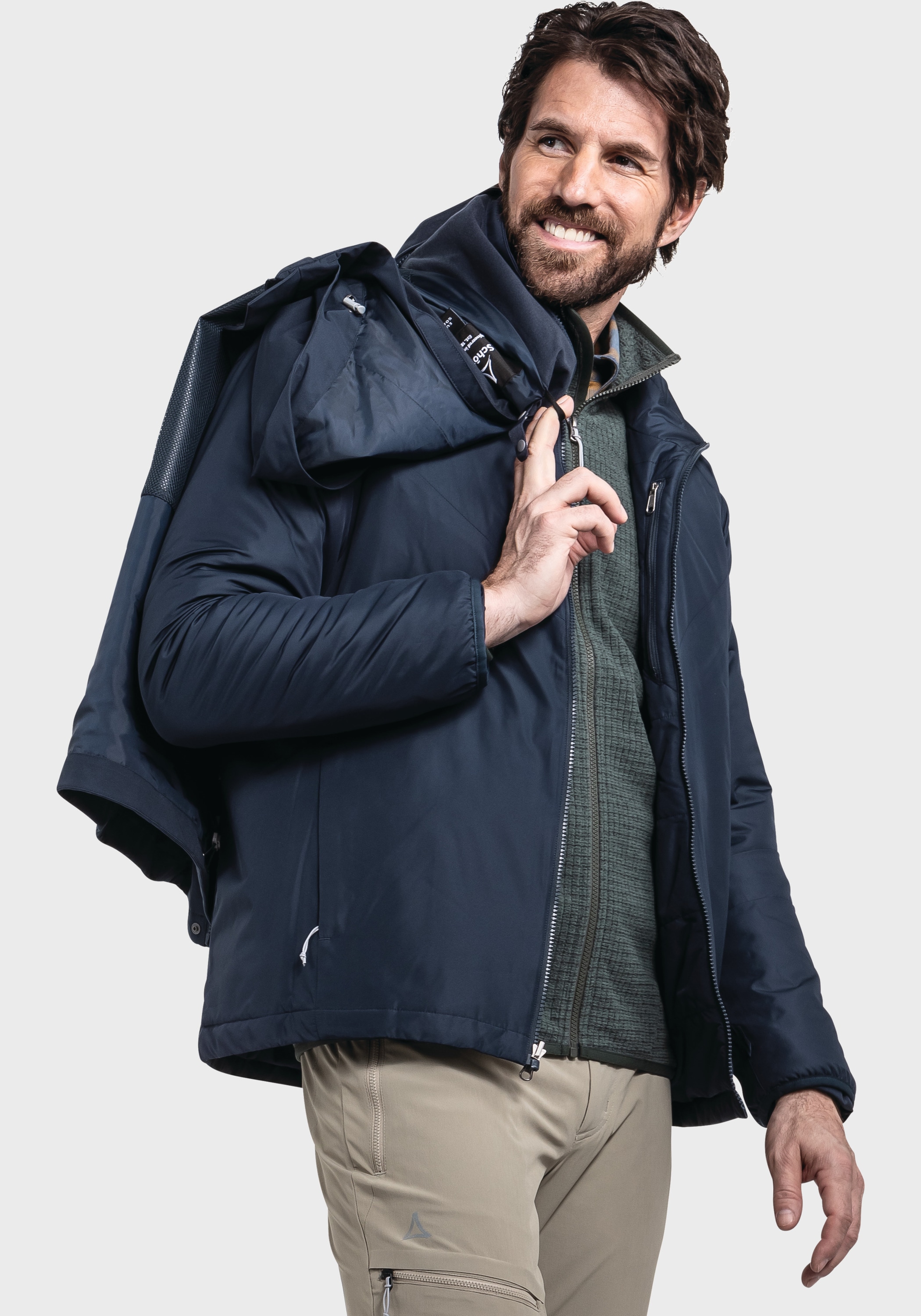Schöffel Doppeljacke »Hiking 3in1 Jacket Style Tamina MNS«, ohne Kapuze