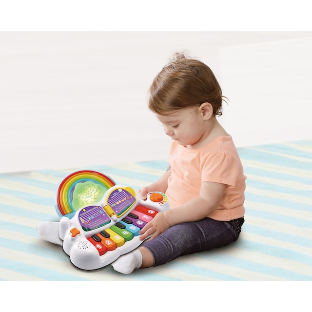 Vtech® Spielzeug-Musikinstrument »VTechBaby, Babys Regenbogen-Keyboard« bei