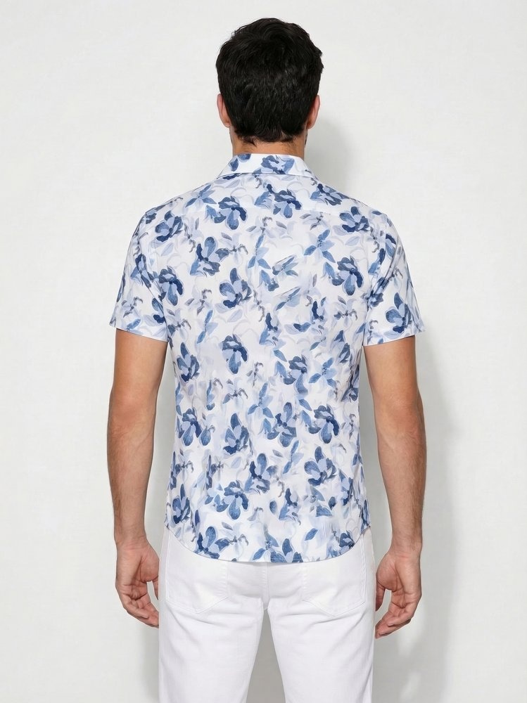 DESOTO Kurzarmhemd »Casual Kent 1/2« Jerseyhemd, Kentkragen, slim fit