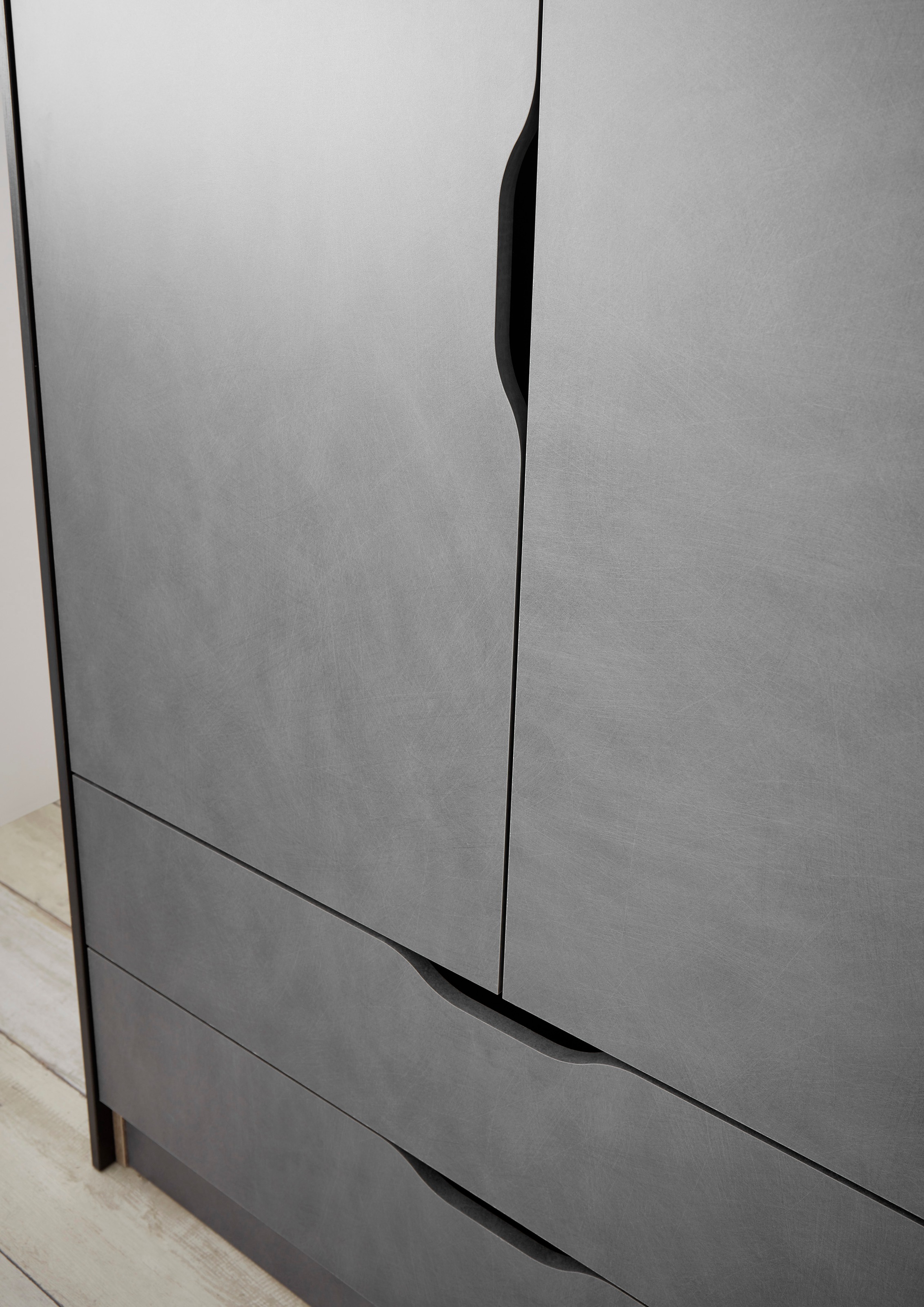 Places of Style Schlafzimmer-Set »Malthe«, (Set, 4 St., 2 Nachtkonsolen