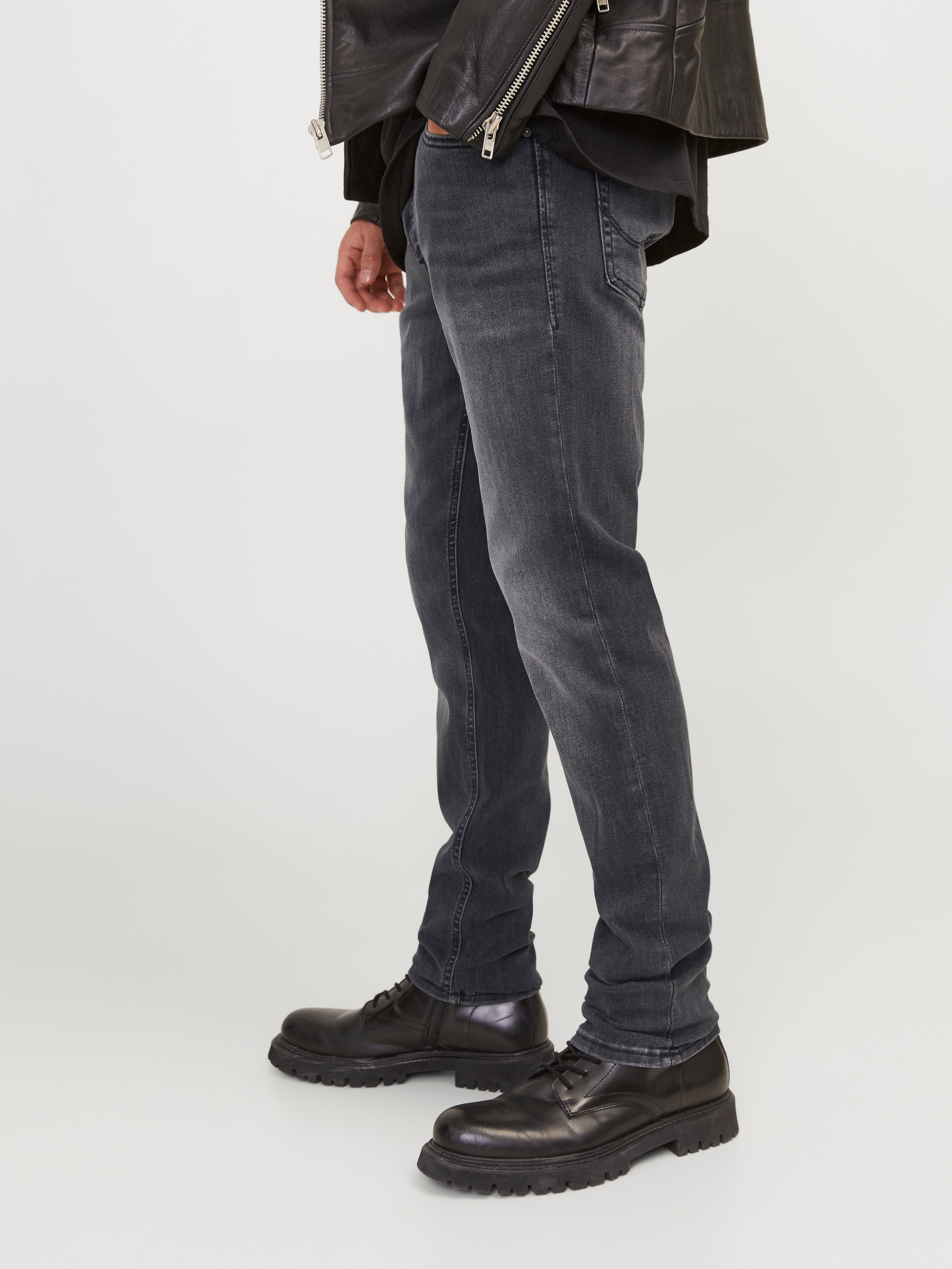 Jack & Jones »JJIGLENN  Slim-Fit mit Stretch und praktischer 5-Pocket-Form« mit Abriebeffekten
