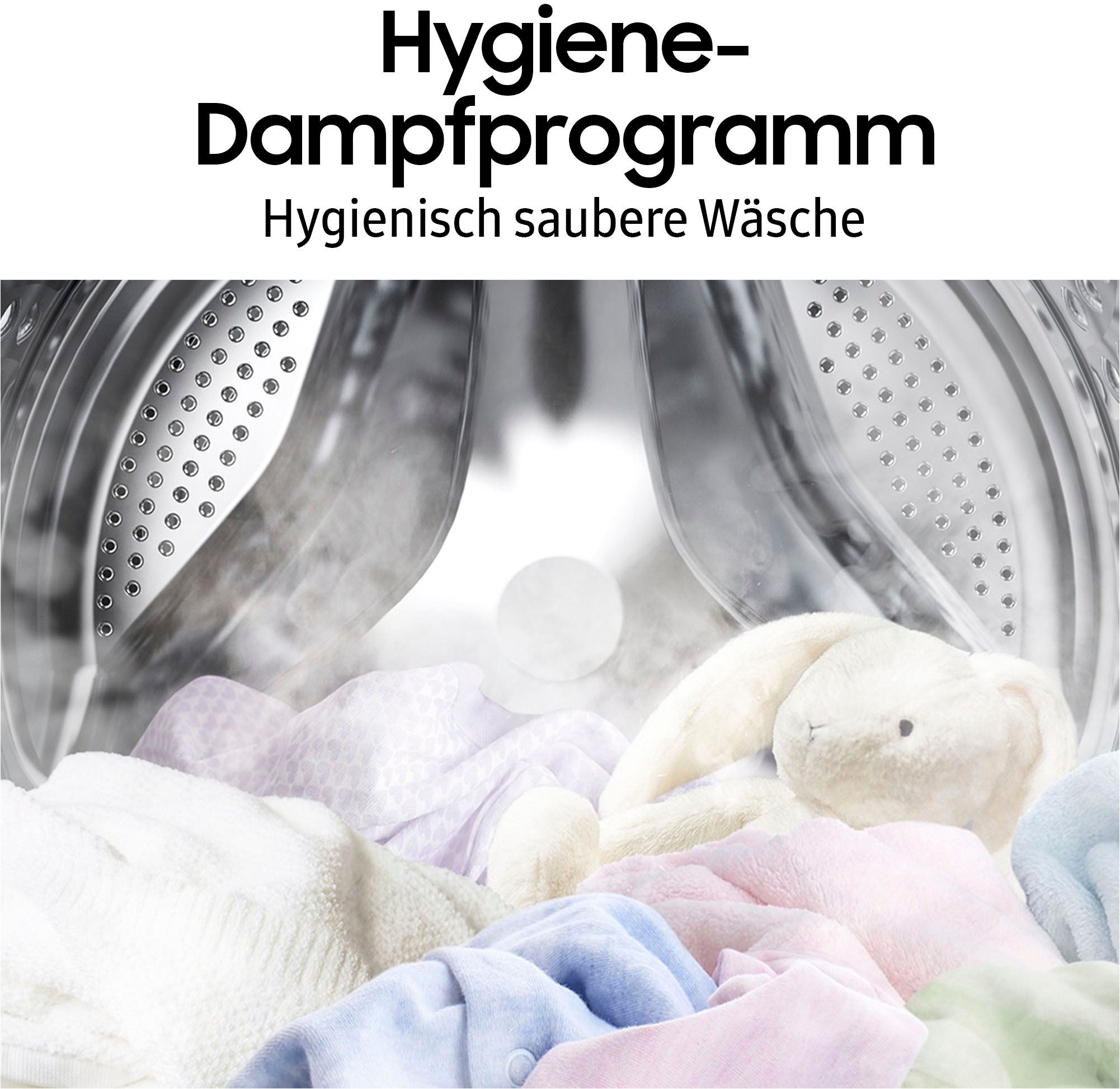 Samsung Waschmaschine WW5500T »WW81T554AAW«, 8 kg, 1400 U/min, AddWash™