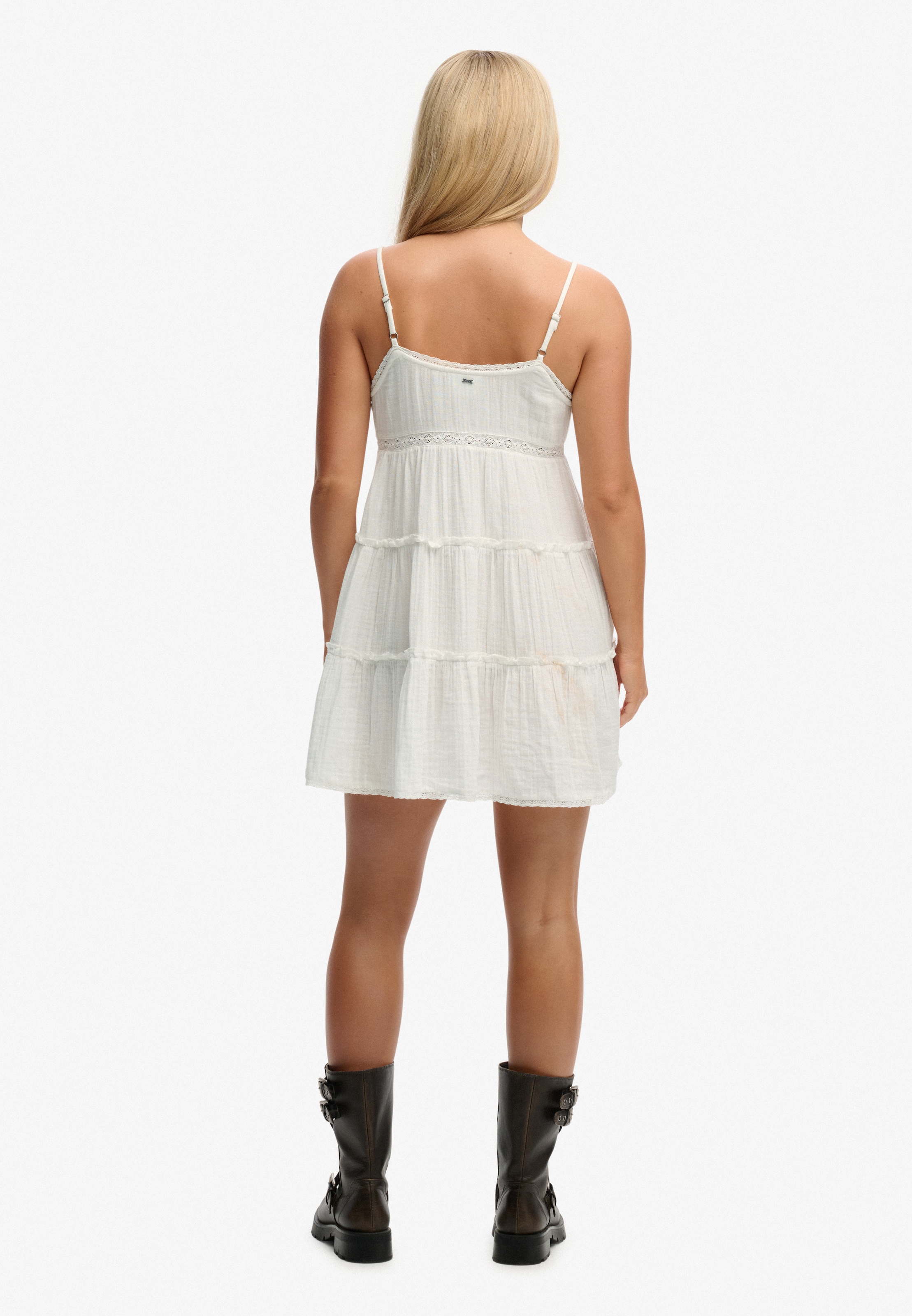 Superdry Sommerkleid »CHEESECLOTH TIERED MINI DRESS«