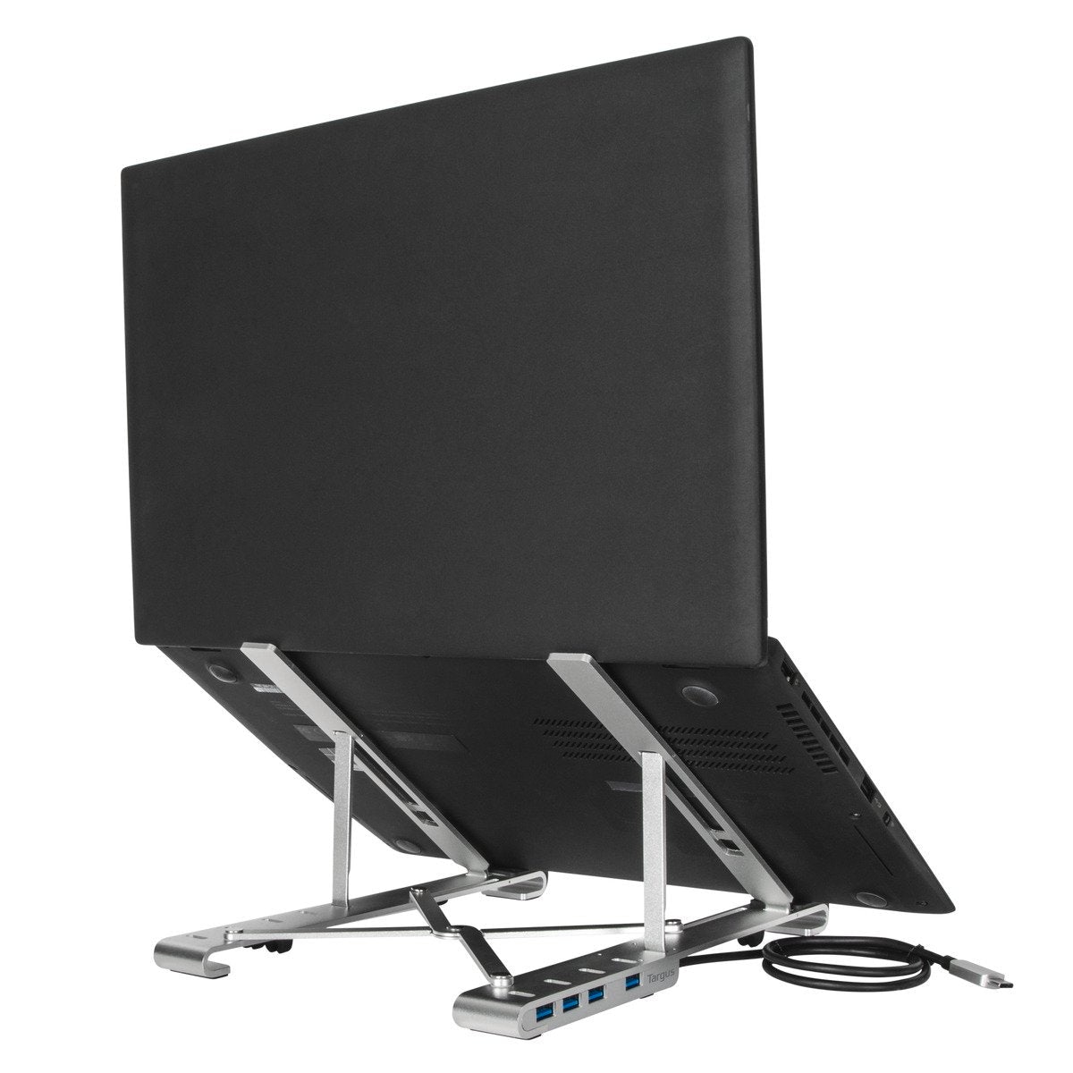 Targus Laptop-Ständer »Portable Stand with Integrated Hub (USB-A)«, bis 39,6 cm Zoll, (1 St.)