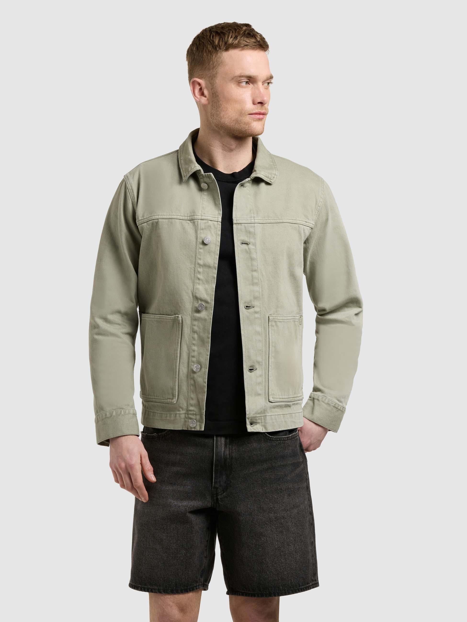 khujo Jeansjacke »Jeansjacke Barto« ohne Kapuze Modische Jacke in Jeans-Optik