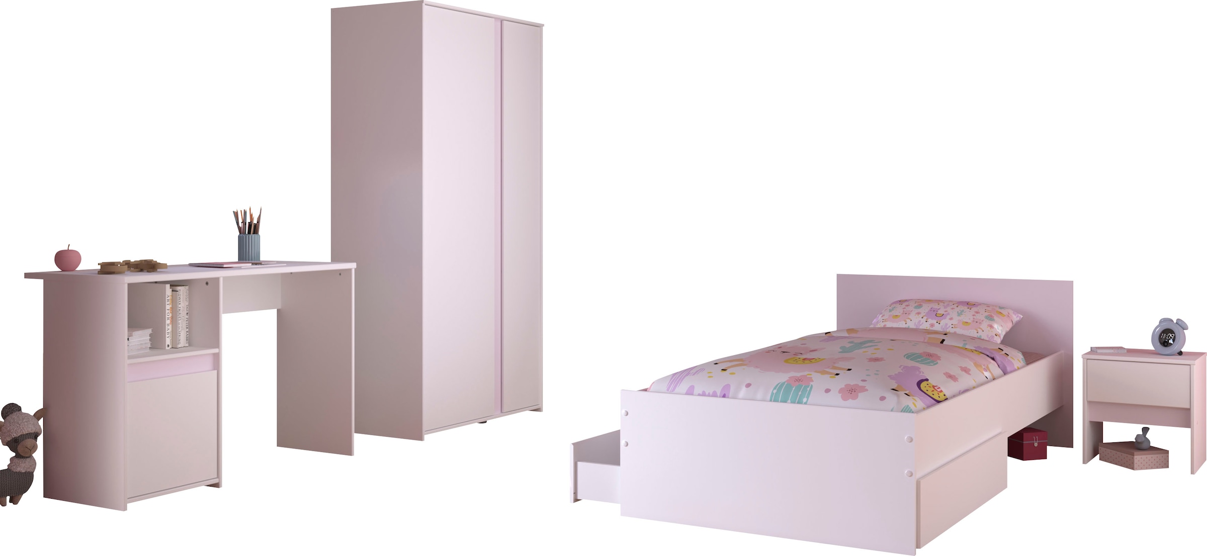 Parisot Jugendzimmer-Set »Pirouette«, (Set, 5 tlg.)