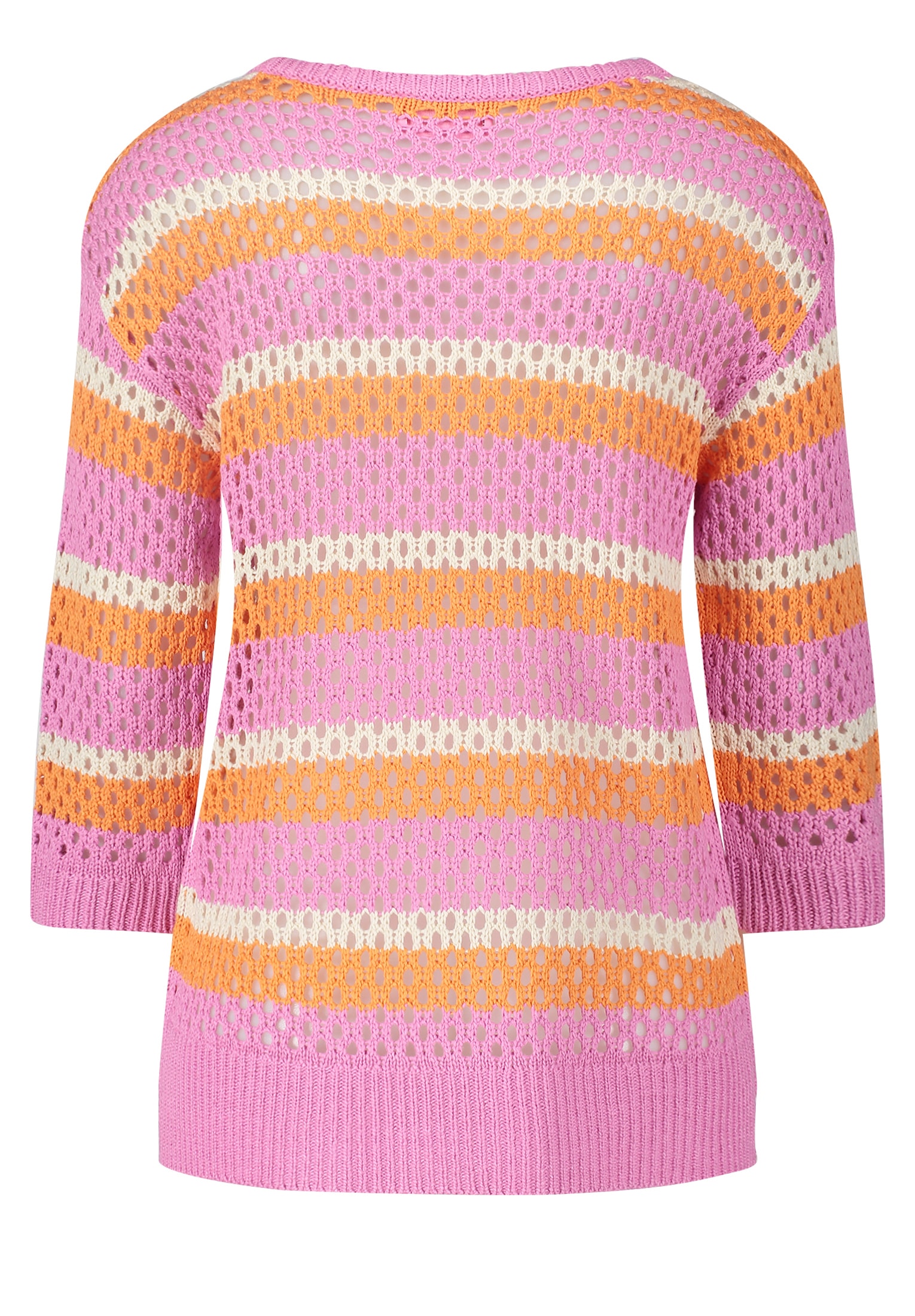 Betty Barclay Rundhalspullover »Grobstrick-Pullover mit Streifen«