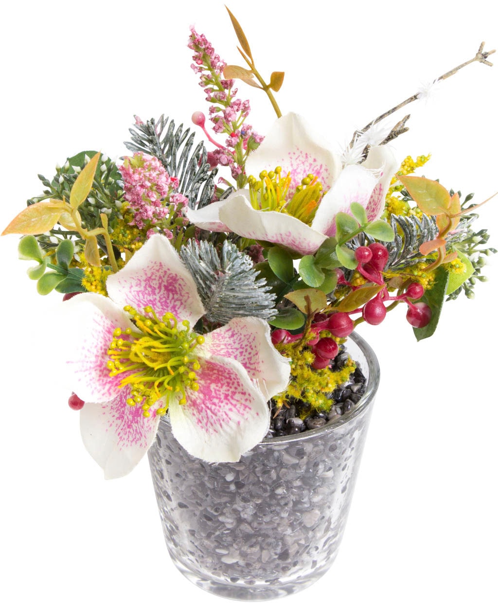 Botanic-Haus Kunstblume »Christrosen-Arrangement«