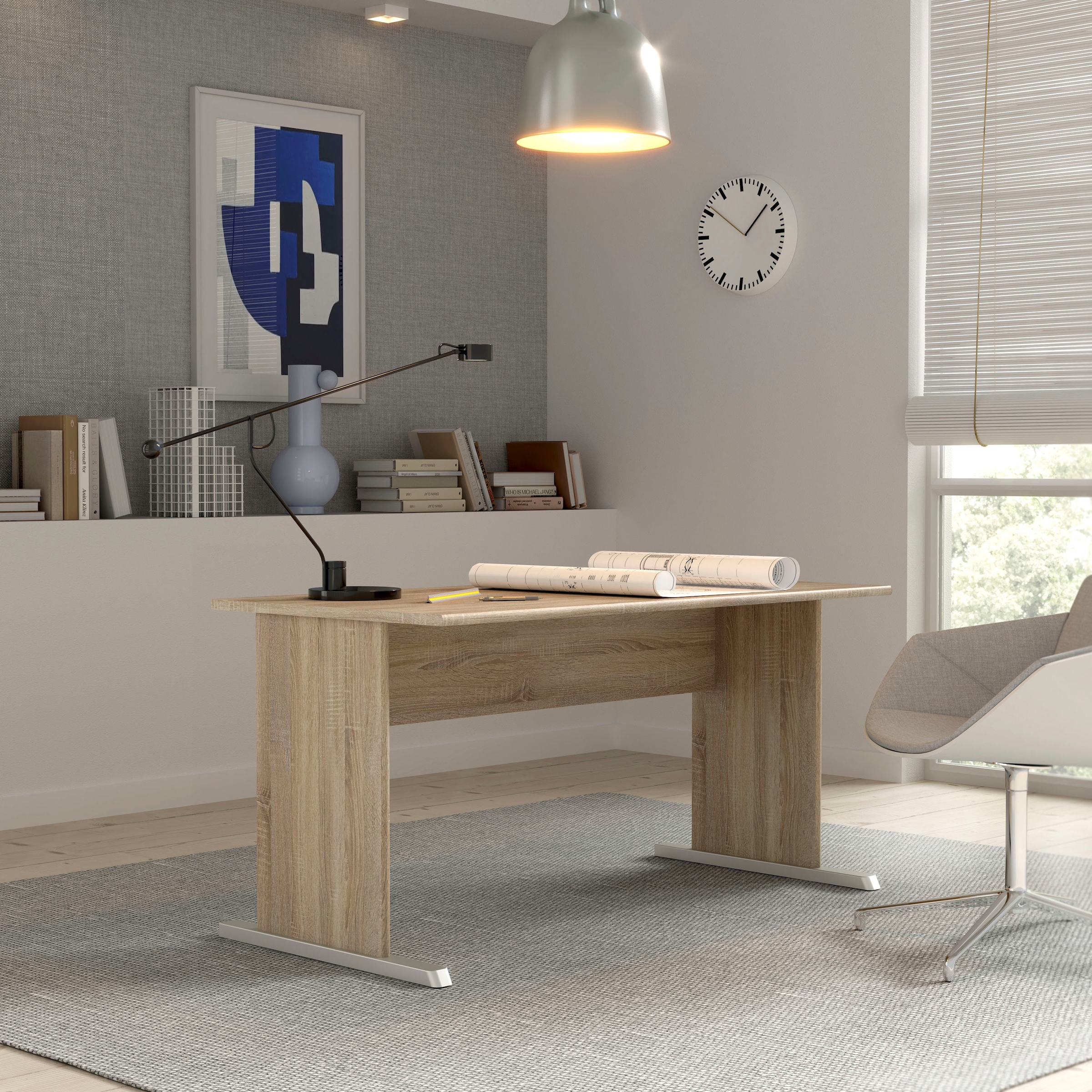 FORTE Schreibtisch »Tempra«, Breite 144 cm