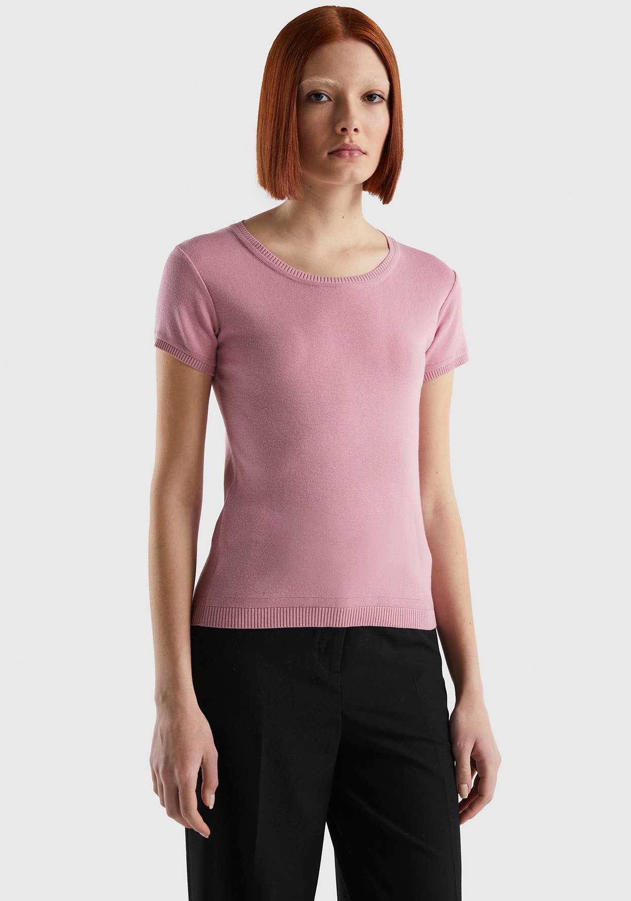 United Colors of Benetton Kurzarmpullover kaufen